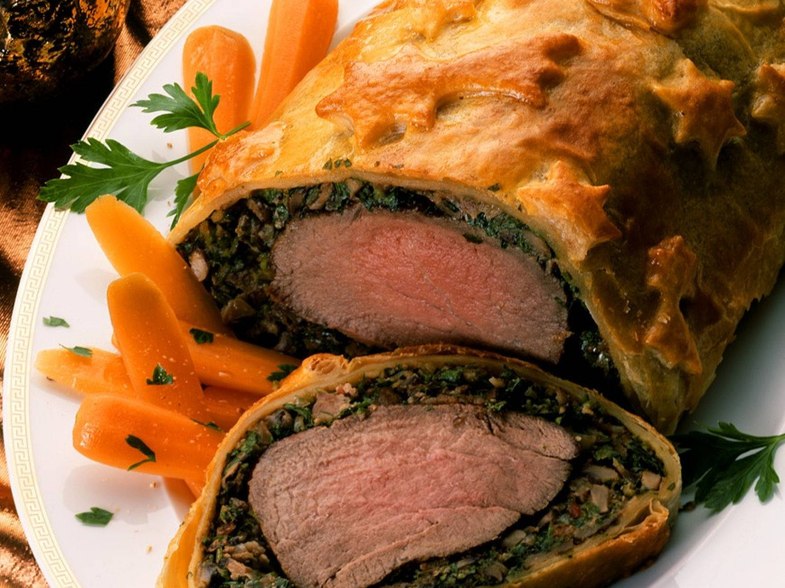 Sığır Wellington Yıldızlar Havuçlar Duvar Kağıdı