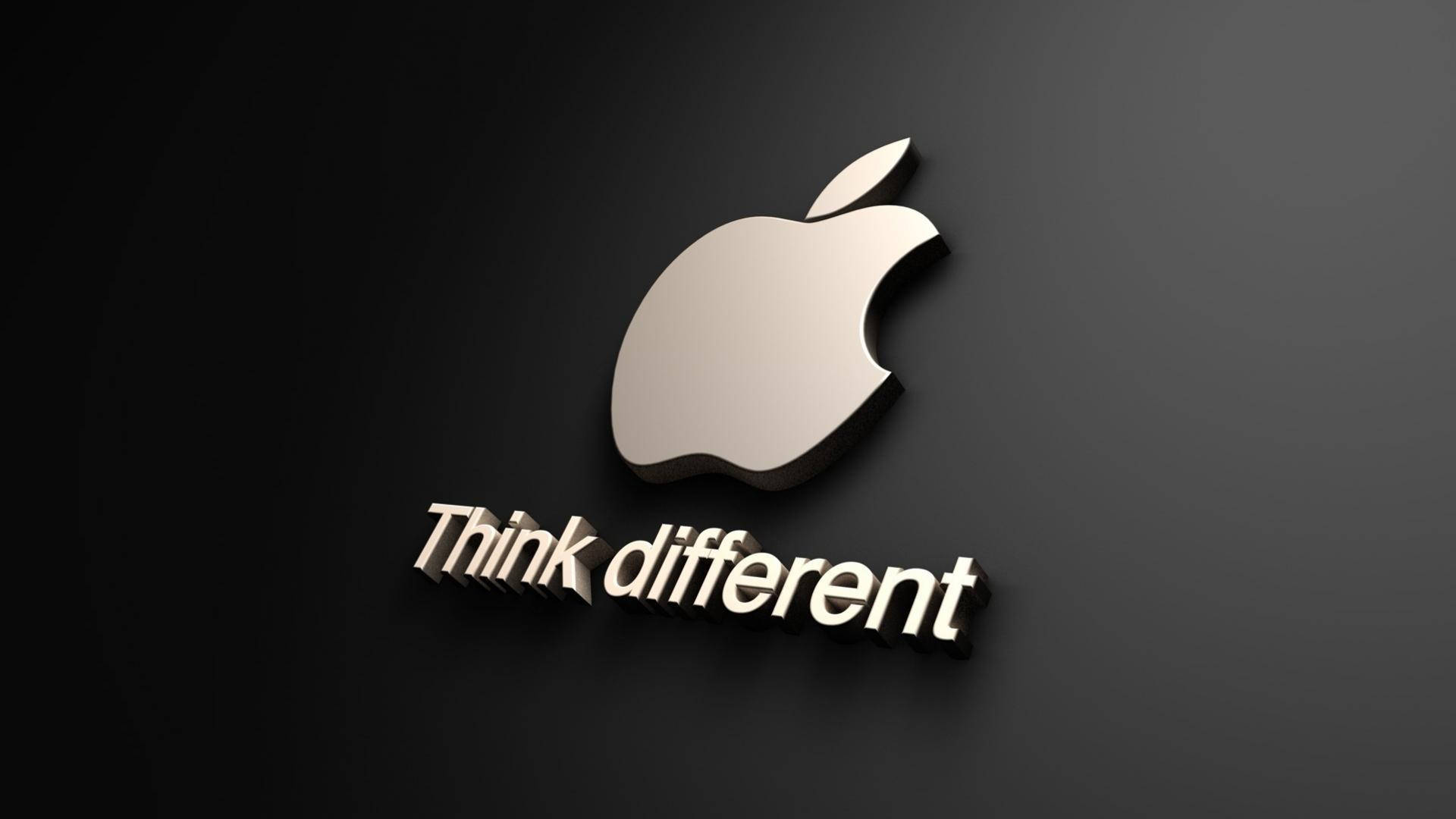 Şık Apple Logosu 4K Duvar Kağıdı