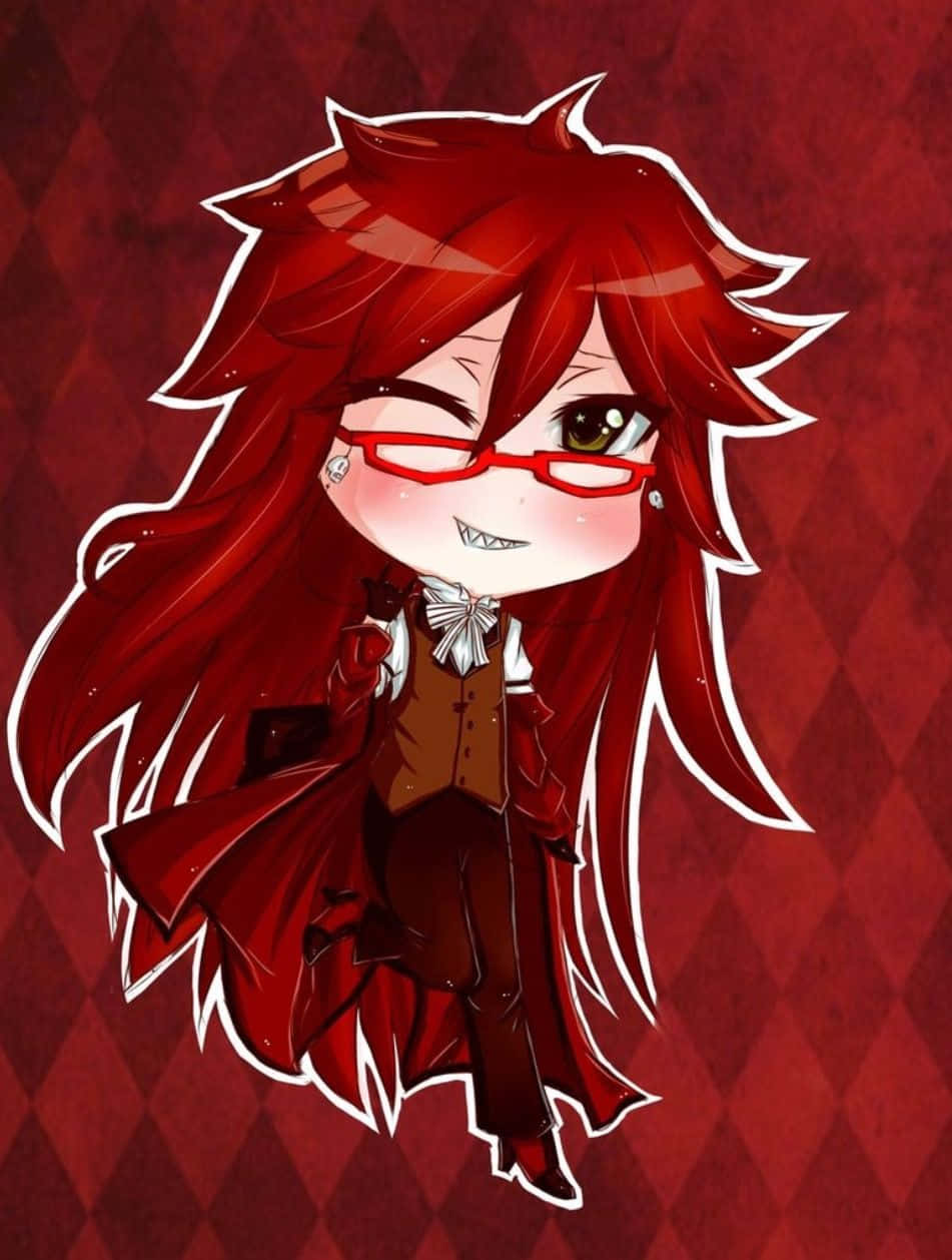 Şık Grell Sutcliff kendinden emin bir şekilde poz veriyor Duvar Kağıdı