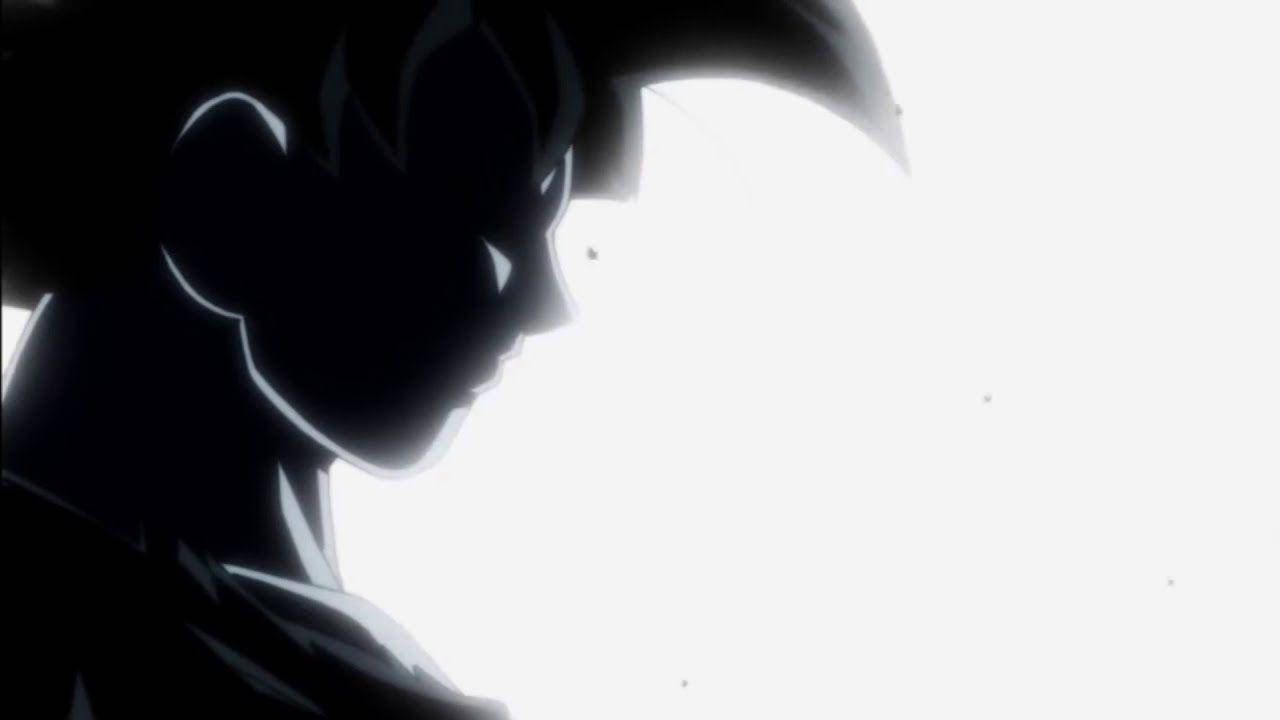 Silüet Ultra Instinct Goku Duvar Kağıdı