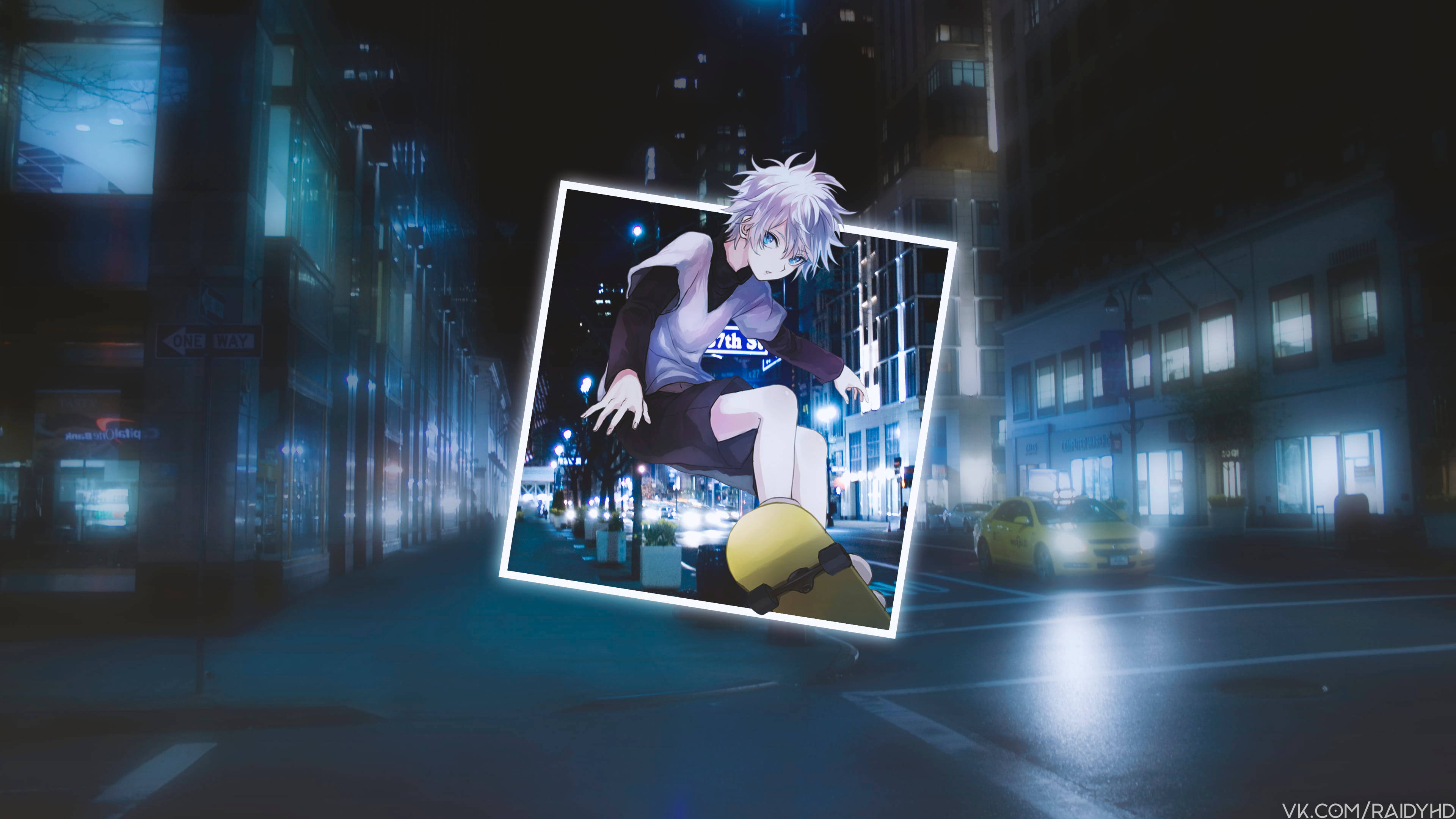 Şirin Anime Çocuğu Killua Duvar Kağıdı