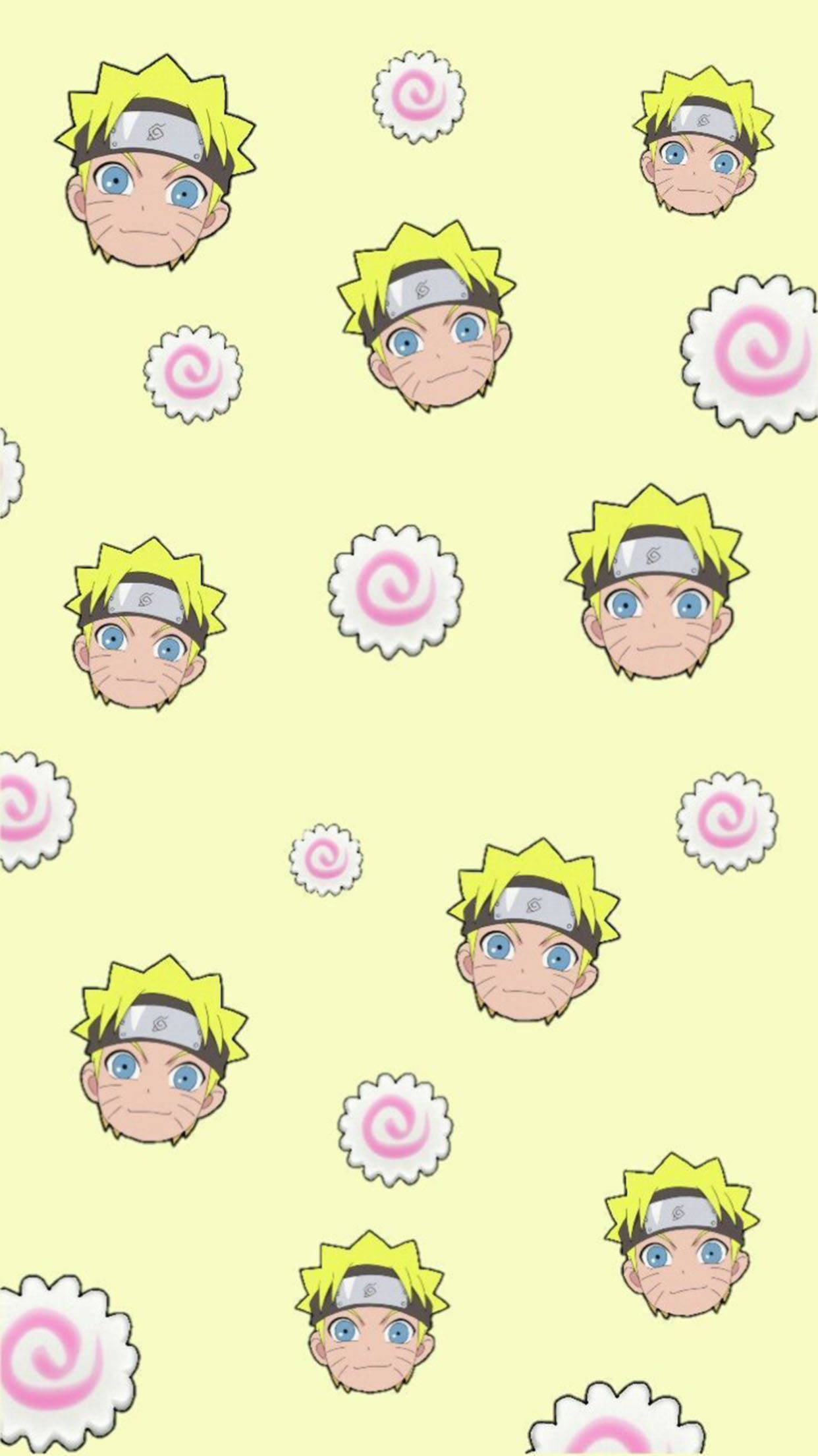 Şirin Naruto ve Balık Köfteleri Duvar Kağıdı