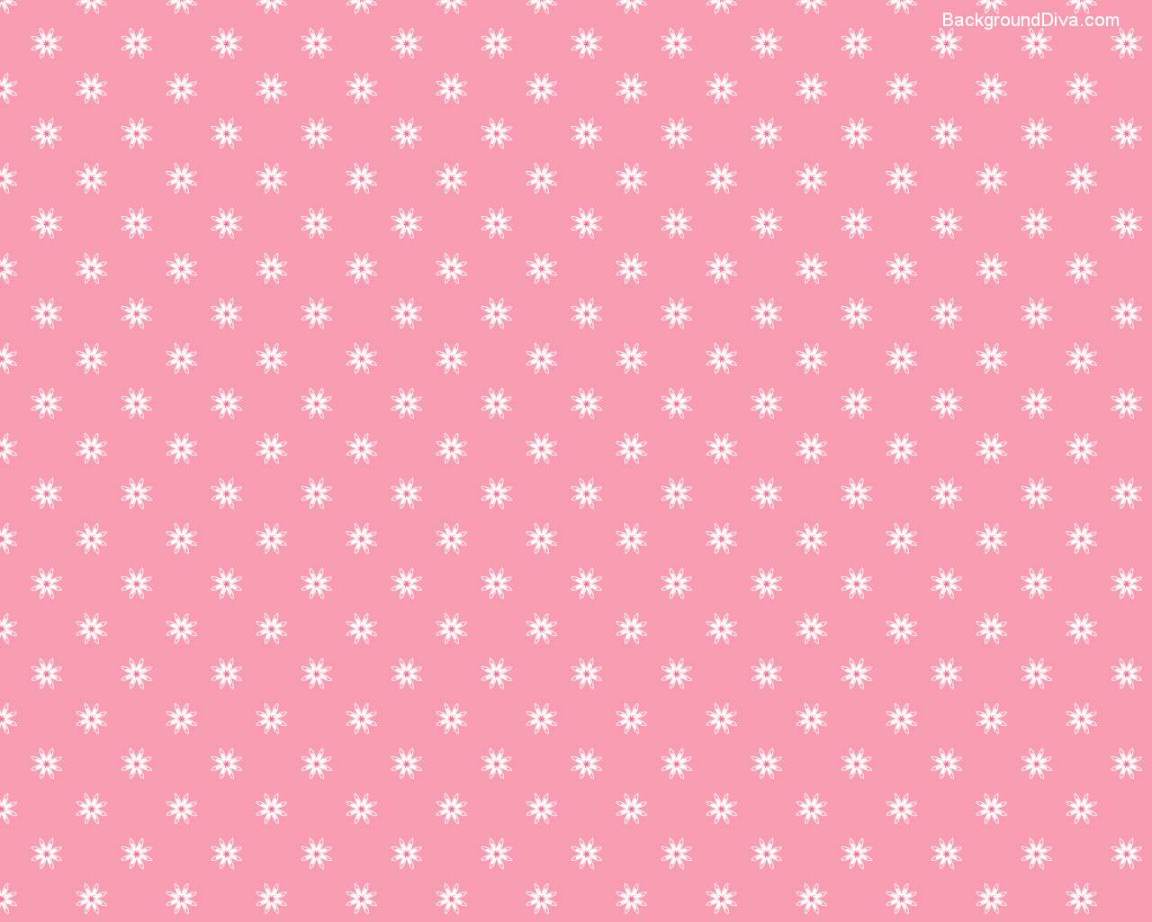 Şirin Pembe Puantiyeler Duvar Kağıdı