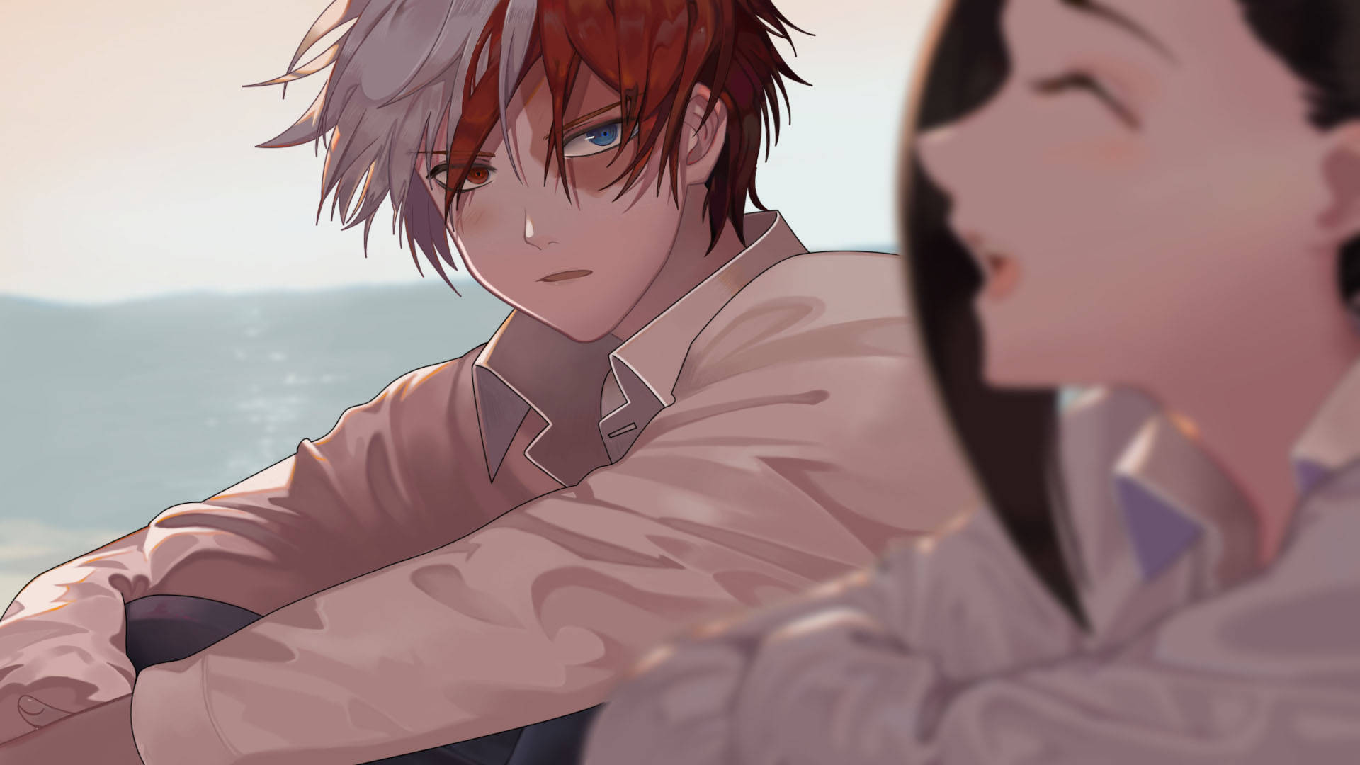 Şirin Todoroki ve Yaoyorozu Duvar Kağıdı