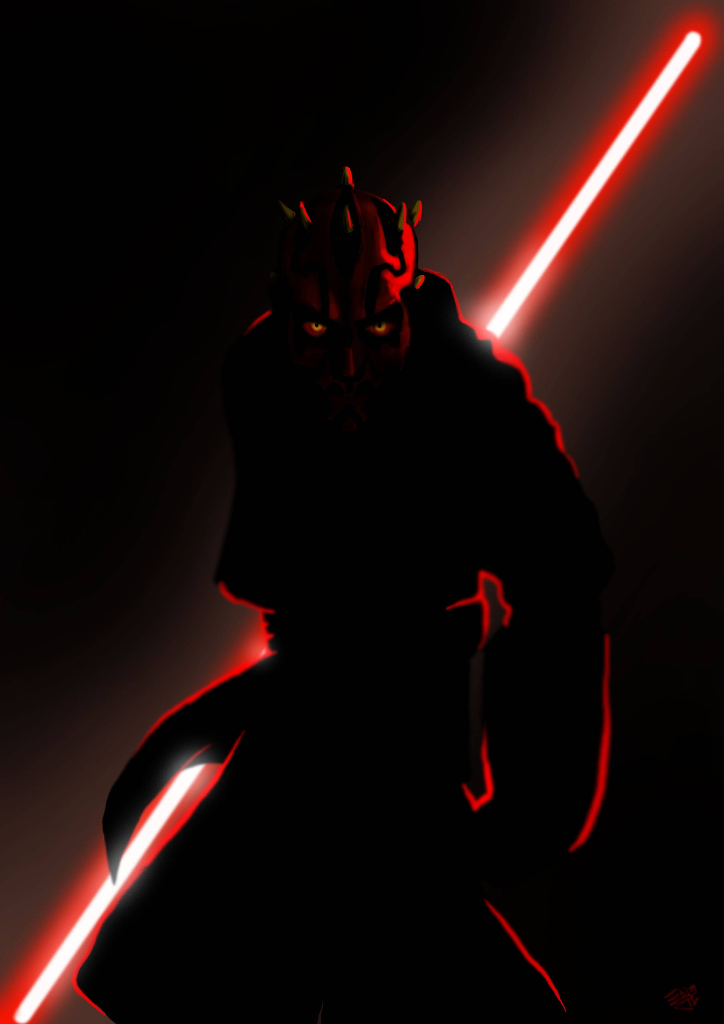 Sith Lordu Darth Maul Burada Duvar Kağıdı