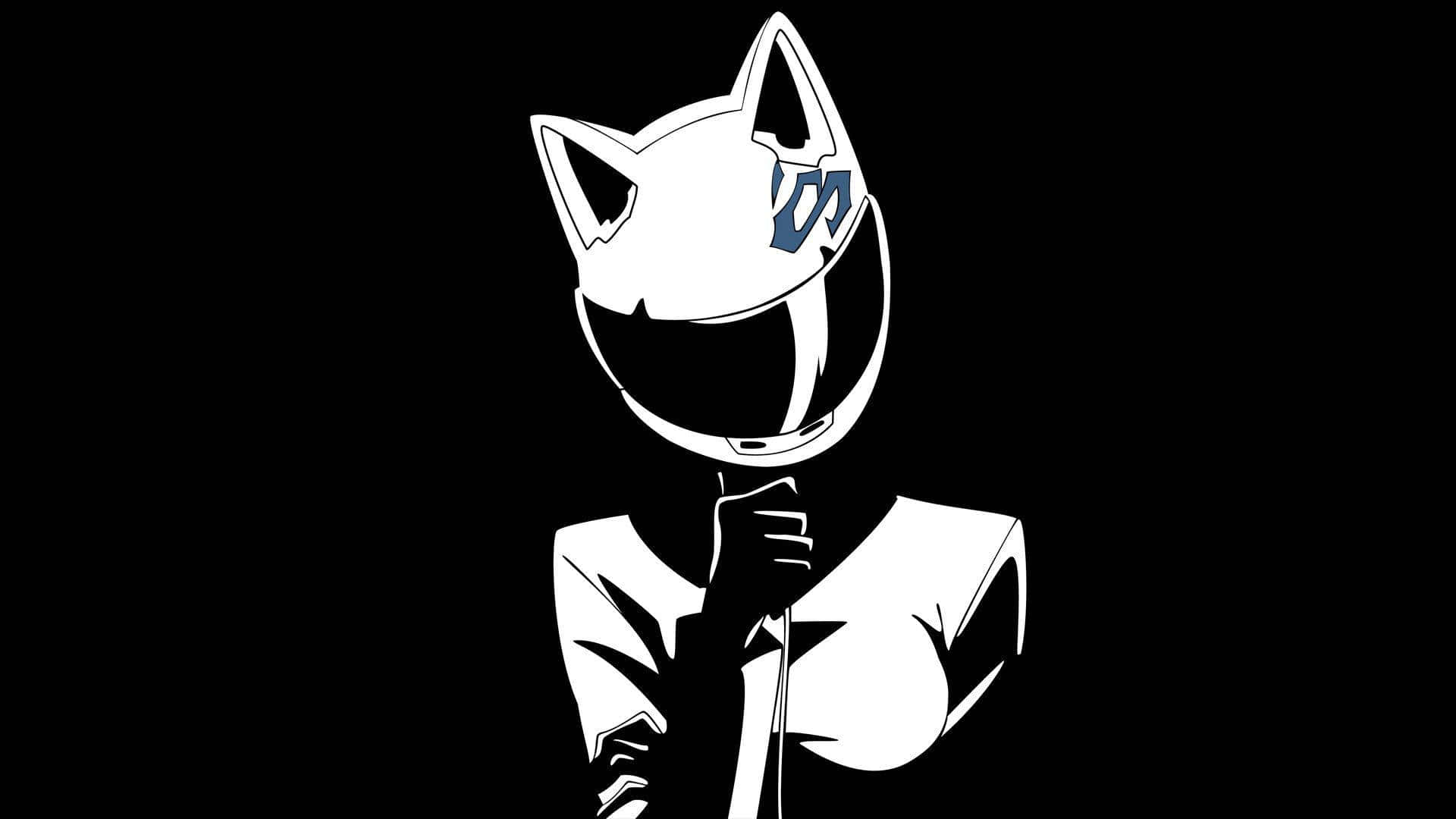 Siyah Anime Celty Sturluson Estetik Bilgisayar Duvar Kağıdı