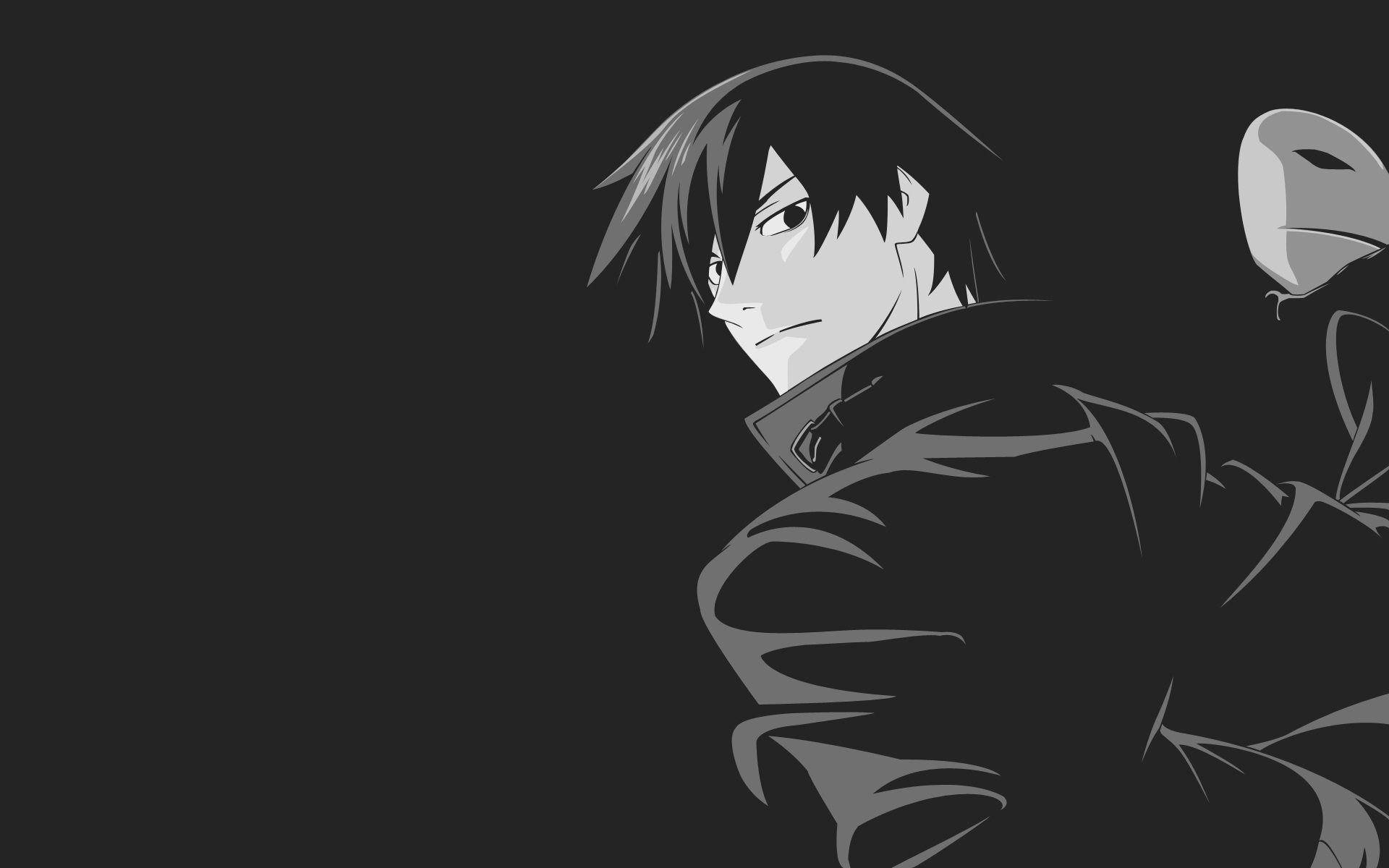 Siyah Anime Hei Duvar Kağıdı