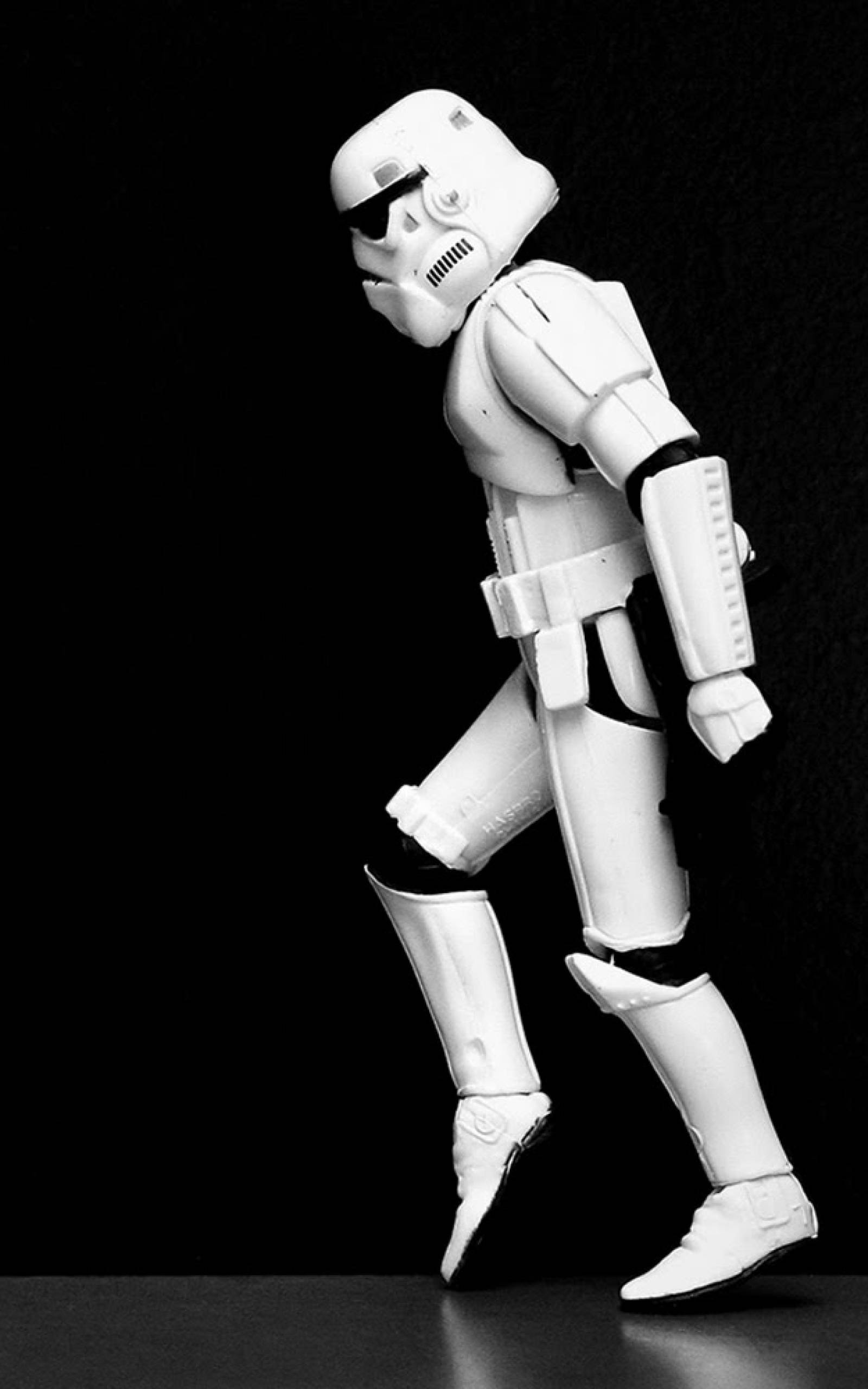 Siyah-Beyaz Stormtrooper Star Wars Tablet Duvar Kağıdı