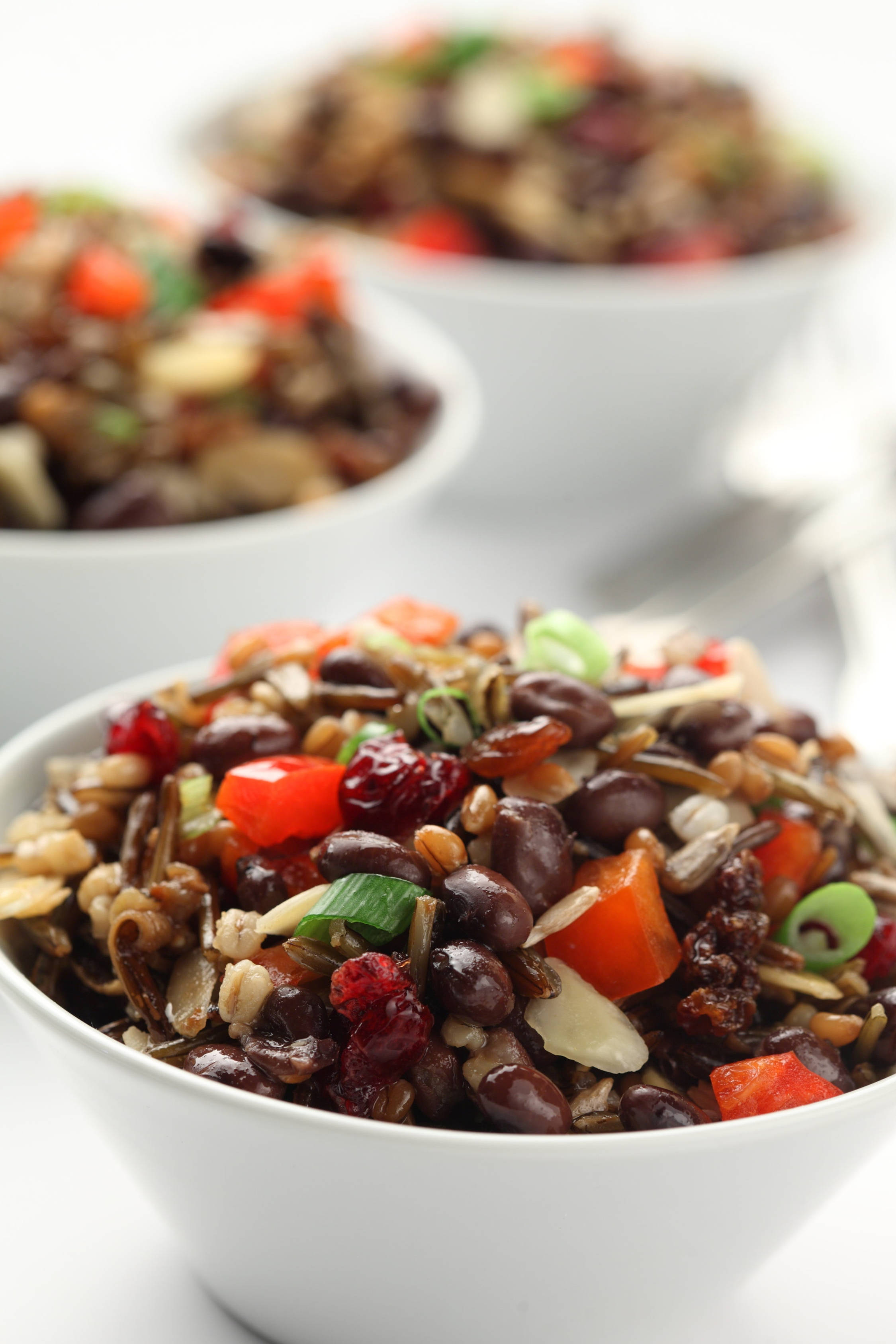 Siyah Fasulye ve Mercimek Salatası Duvar Kağıdı