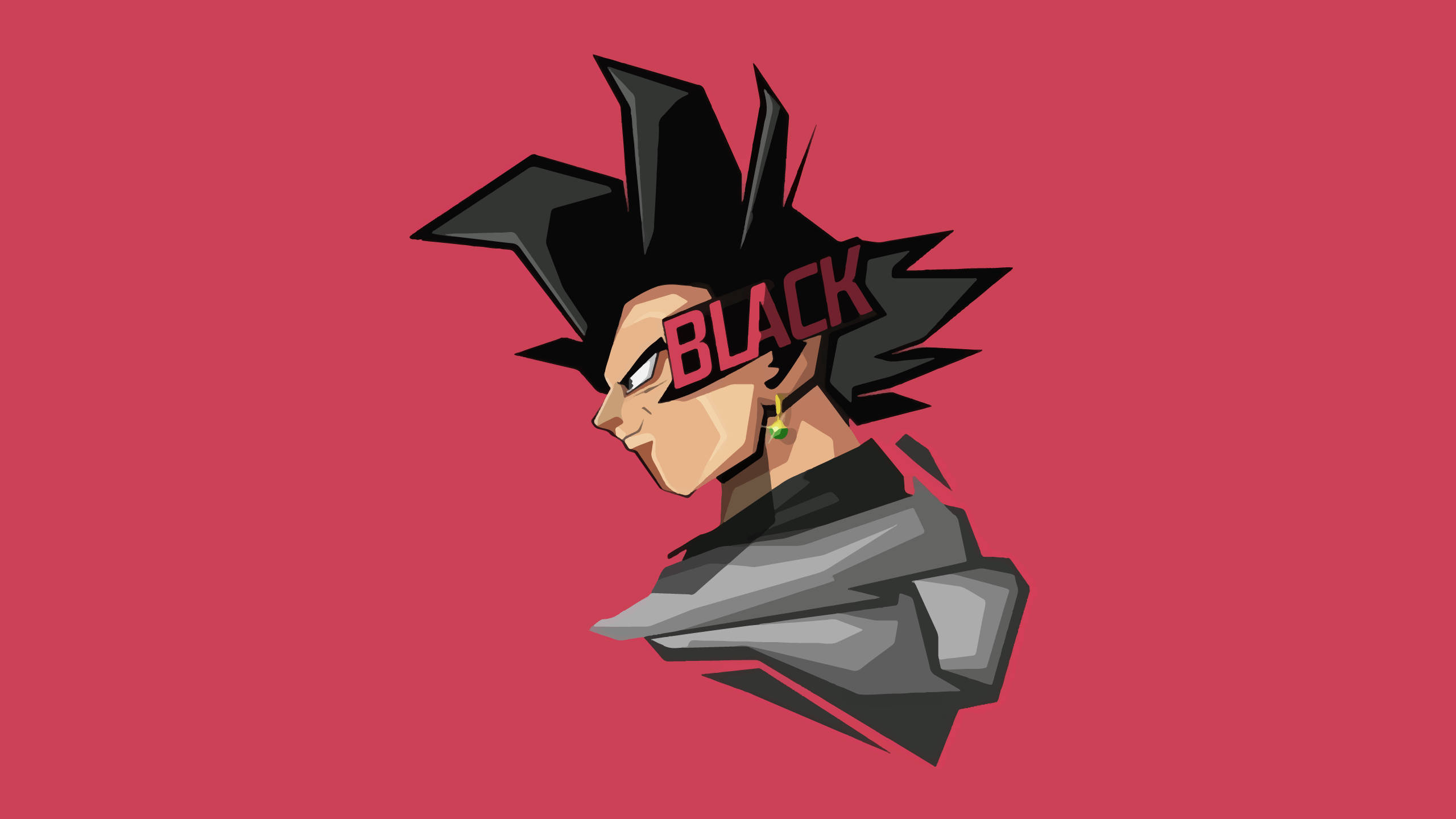 Siyah Goku Vektör Sanatı Duvar Kağıdı