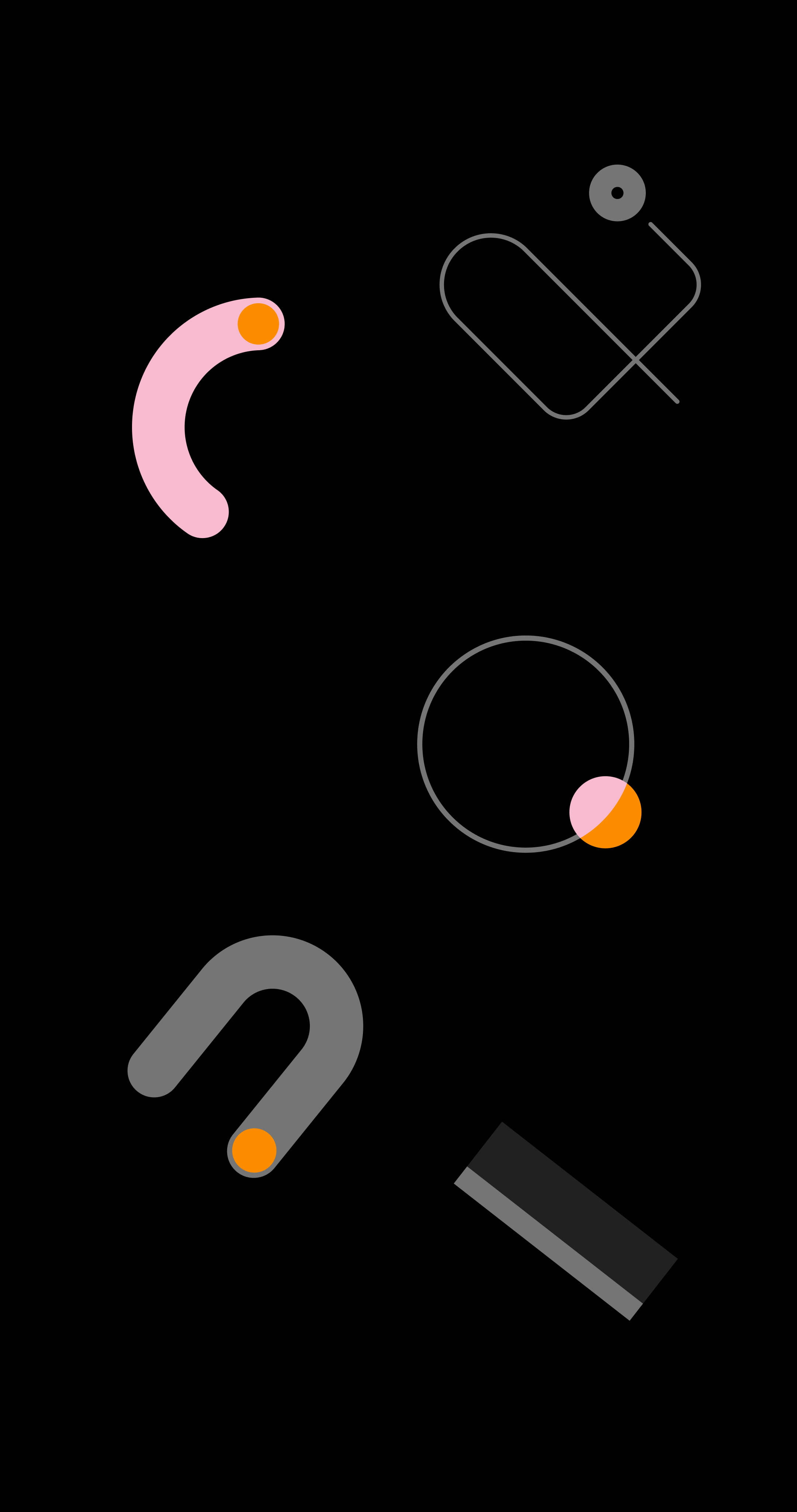 Siyah Grafik Google Pixel 4 Arka Planı Duvar Kağıdı
