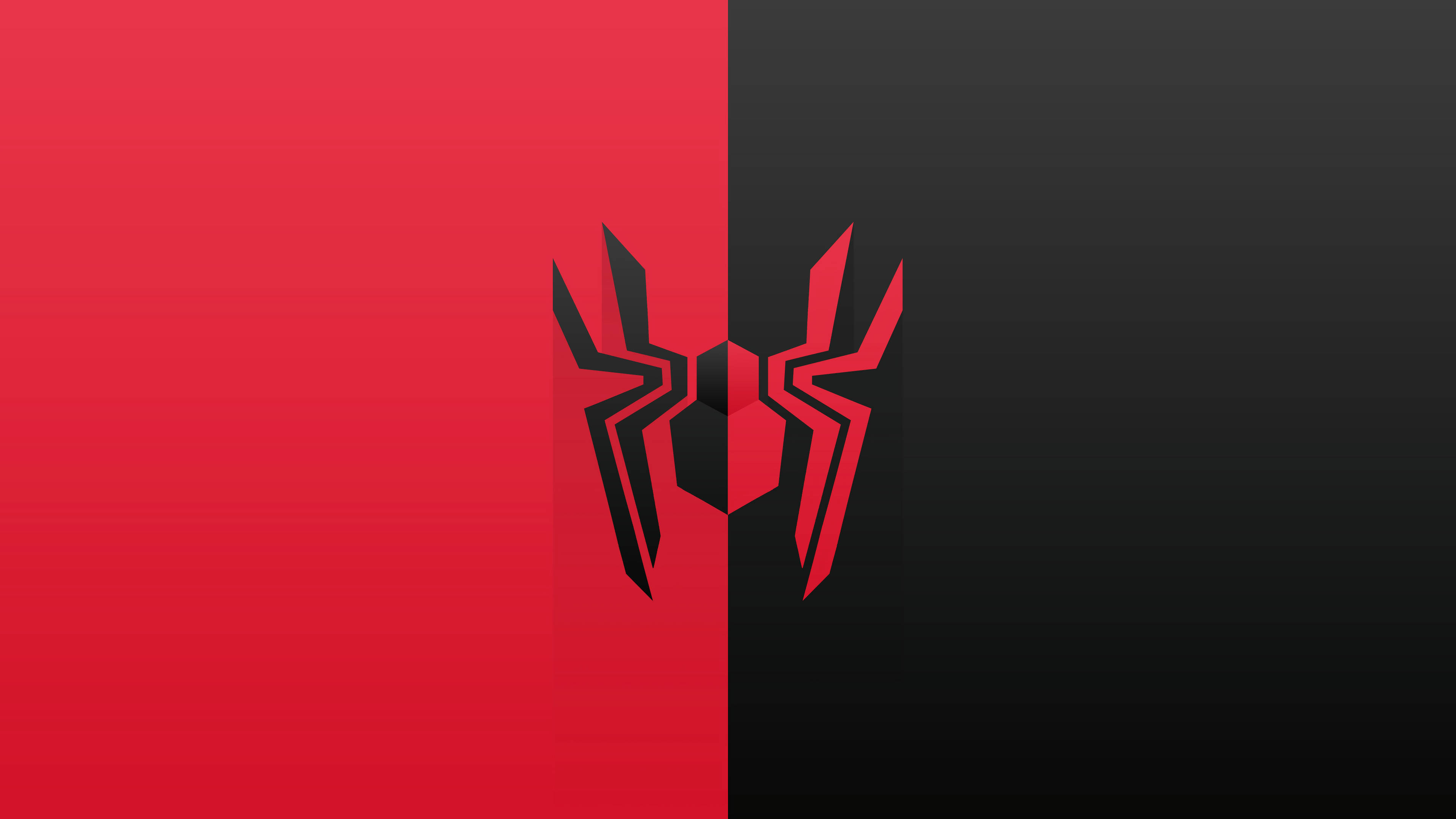 Siyah Kırmızı 4K Spider-Man Duvar Kağıdı
