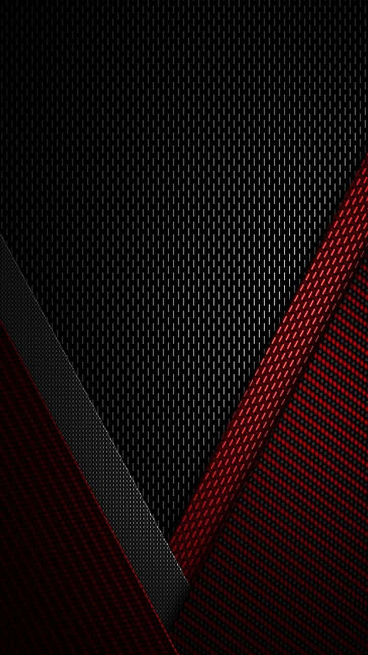 Siyah Kırmızı Karbon Fiber iPhone Duvar Kağıdı