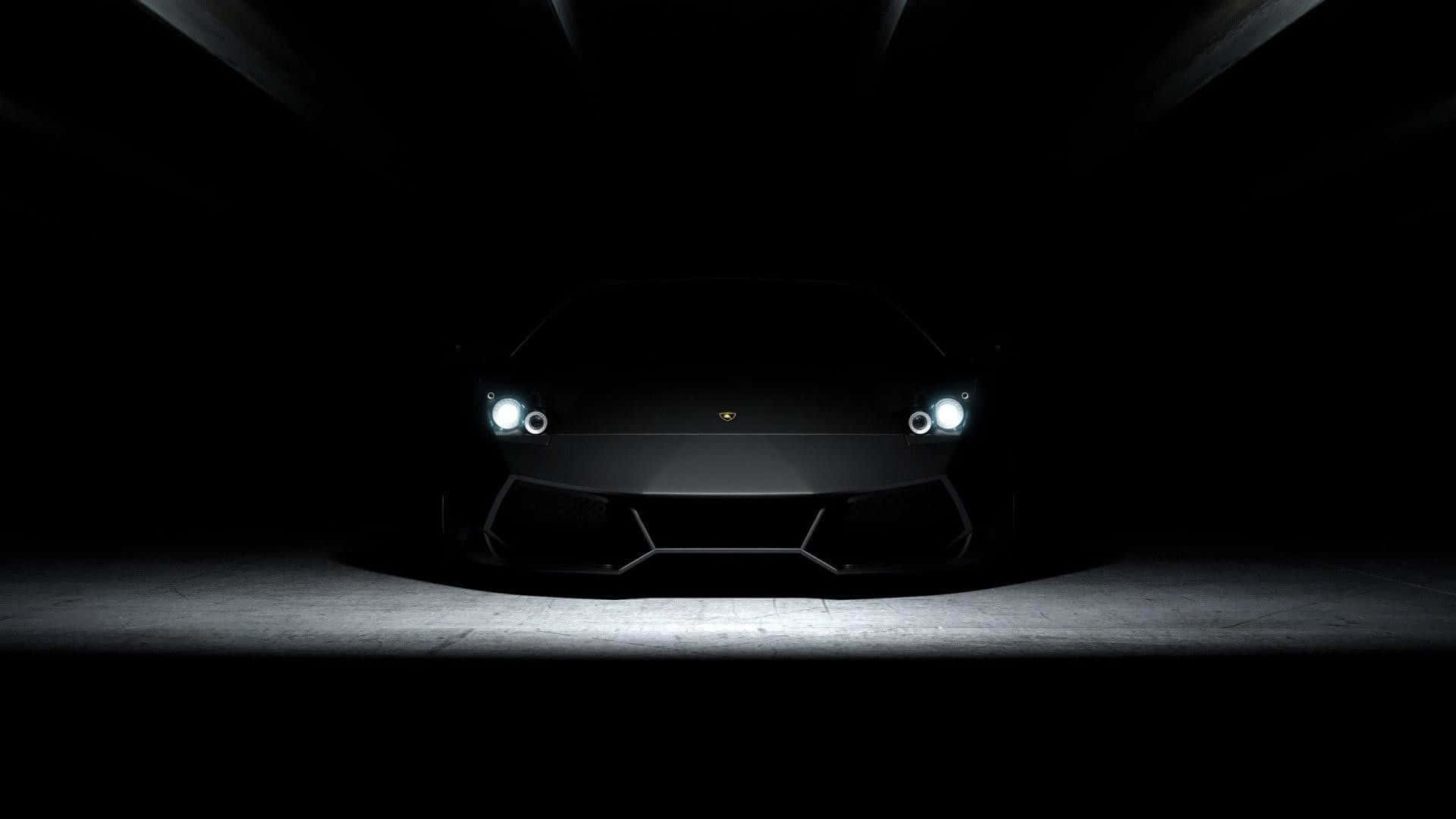 Siyah Lamborghini Aventador Kaputu 1920x1080 Duvar Kağıdı