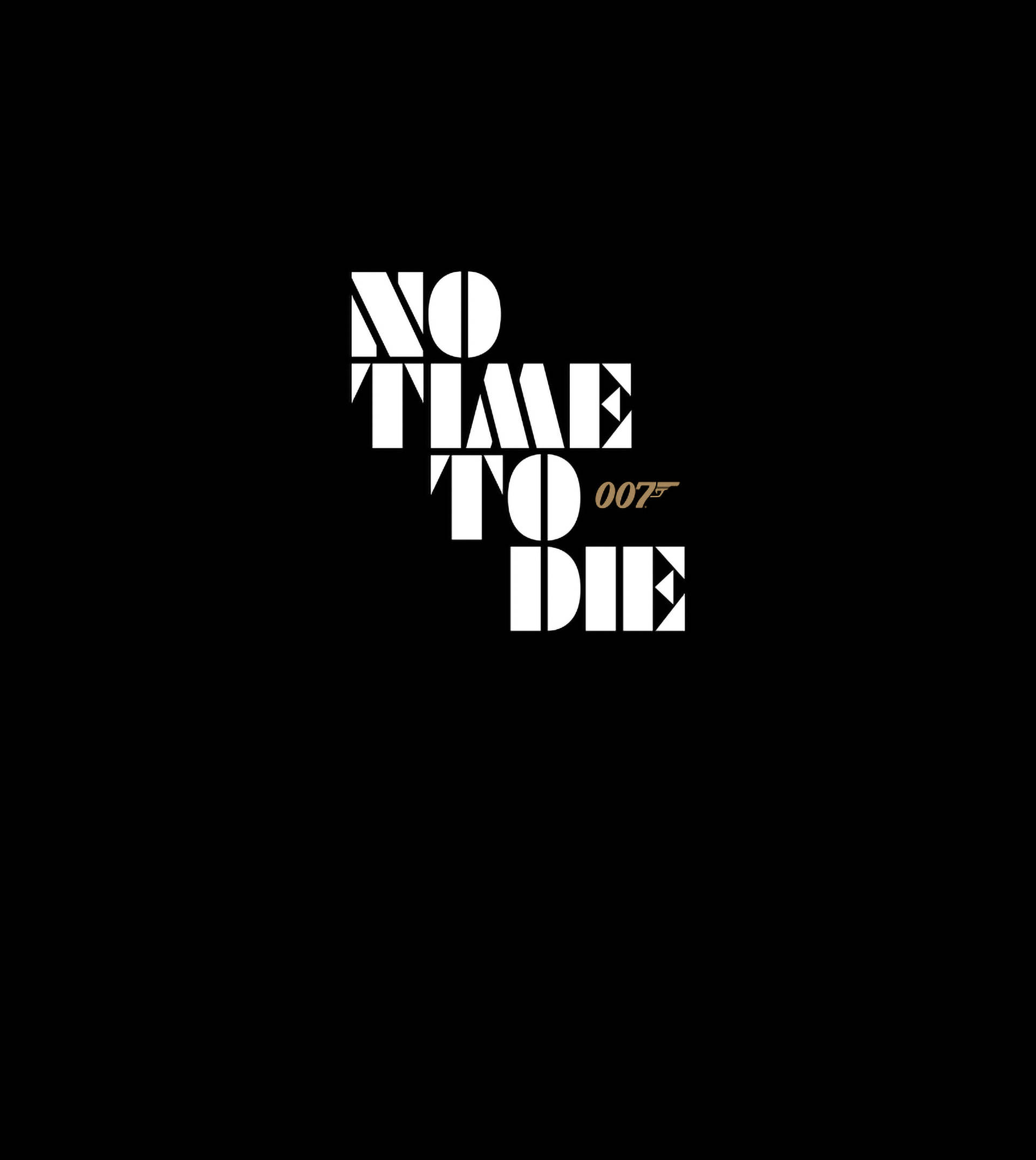Siyah Posterinde No Time To Die Duvar Kağıdı