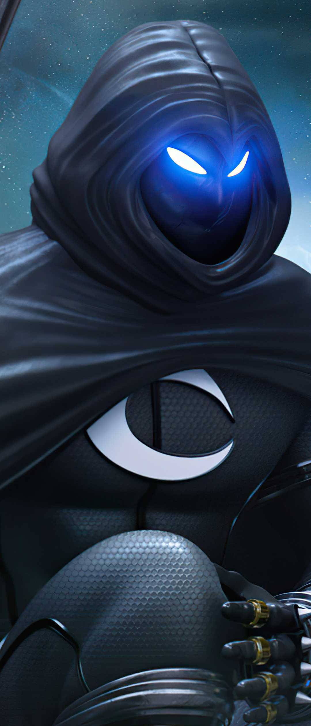 Siyah Savaşçı Moon Knight Telefon Duvar Kağıdı