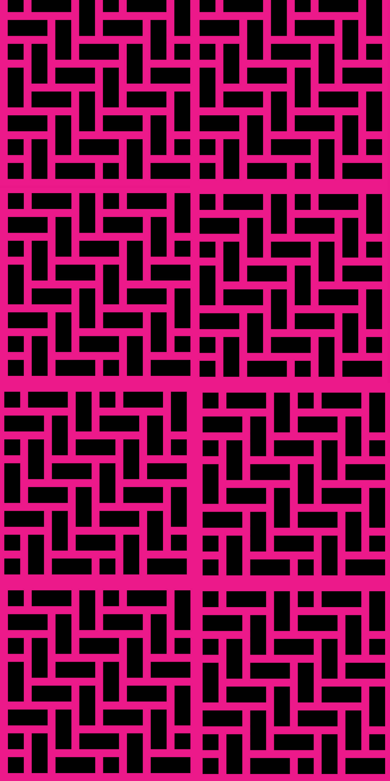 Siyah ve Pembe Estetik Balıksırtı Desen Duvar Kağıdı