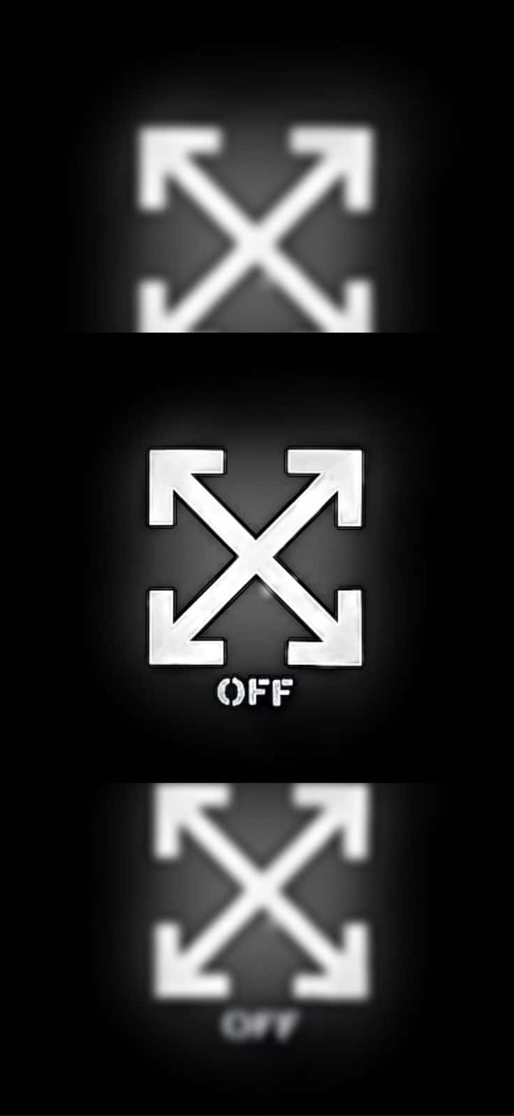 Şık Off White Logo iPhone Duvar Kağıdı