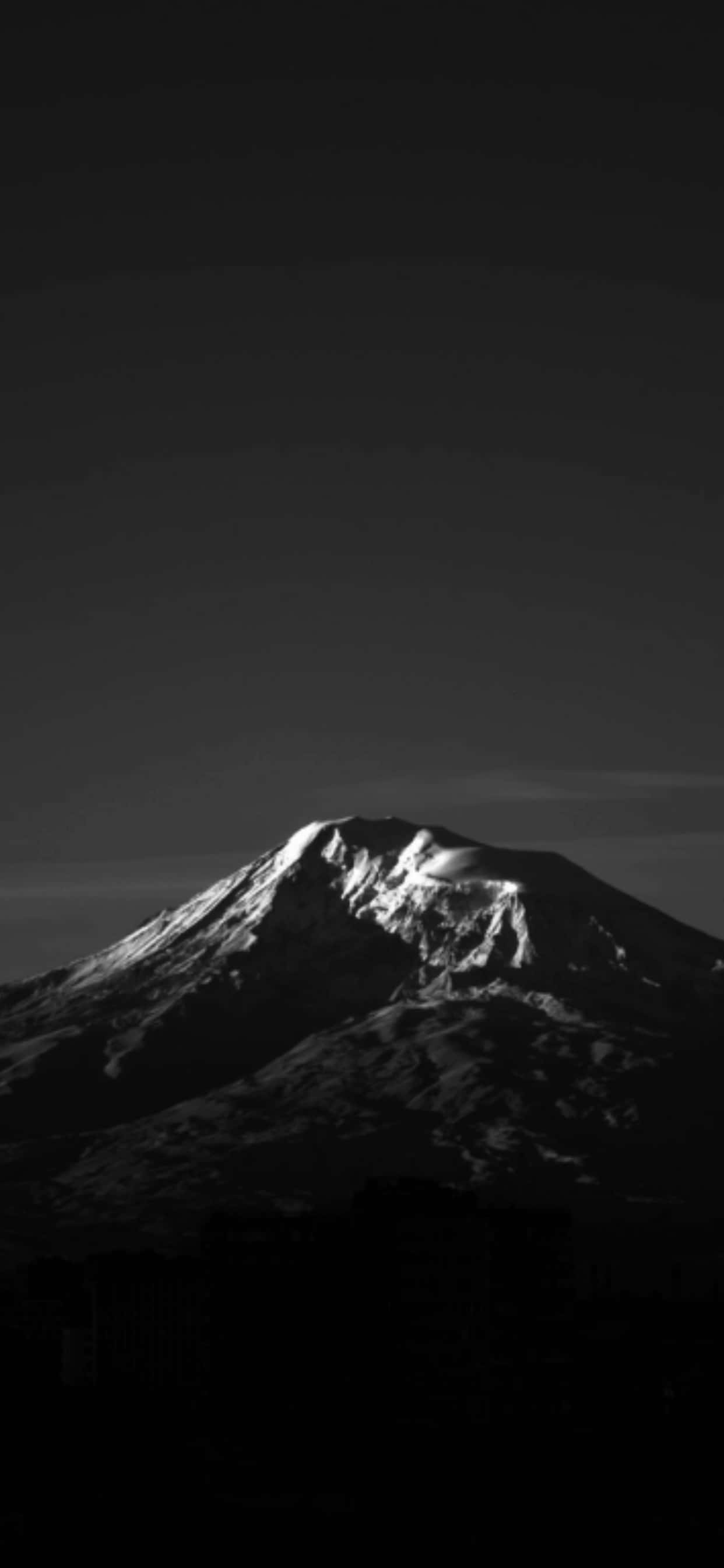 Şık Siyah iPhone XS Max AMOLED Ekran. Duvar Kağıdı