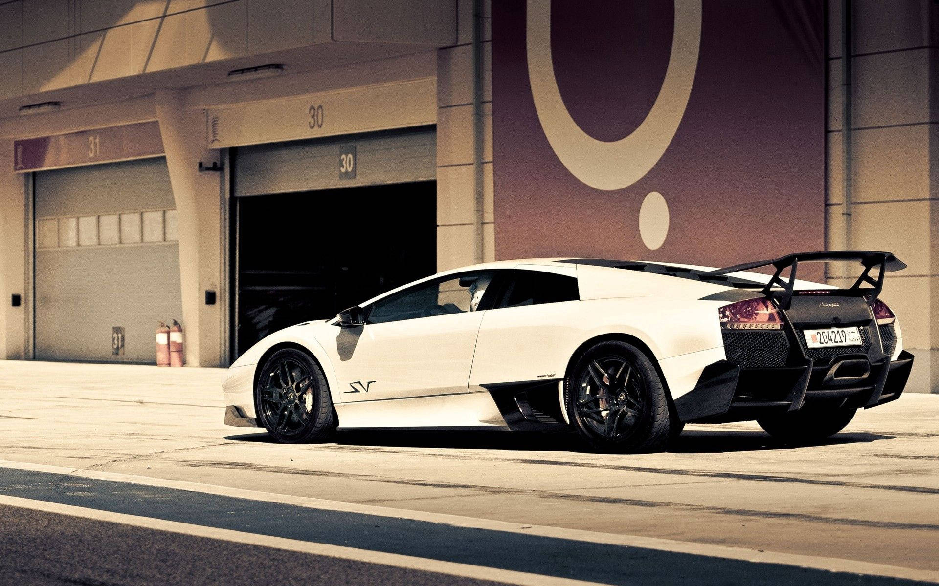 Şık ve Güçlü Lamborghini Murcielago SV Duvar Kağıdı