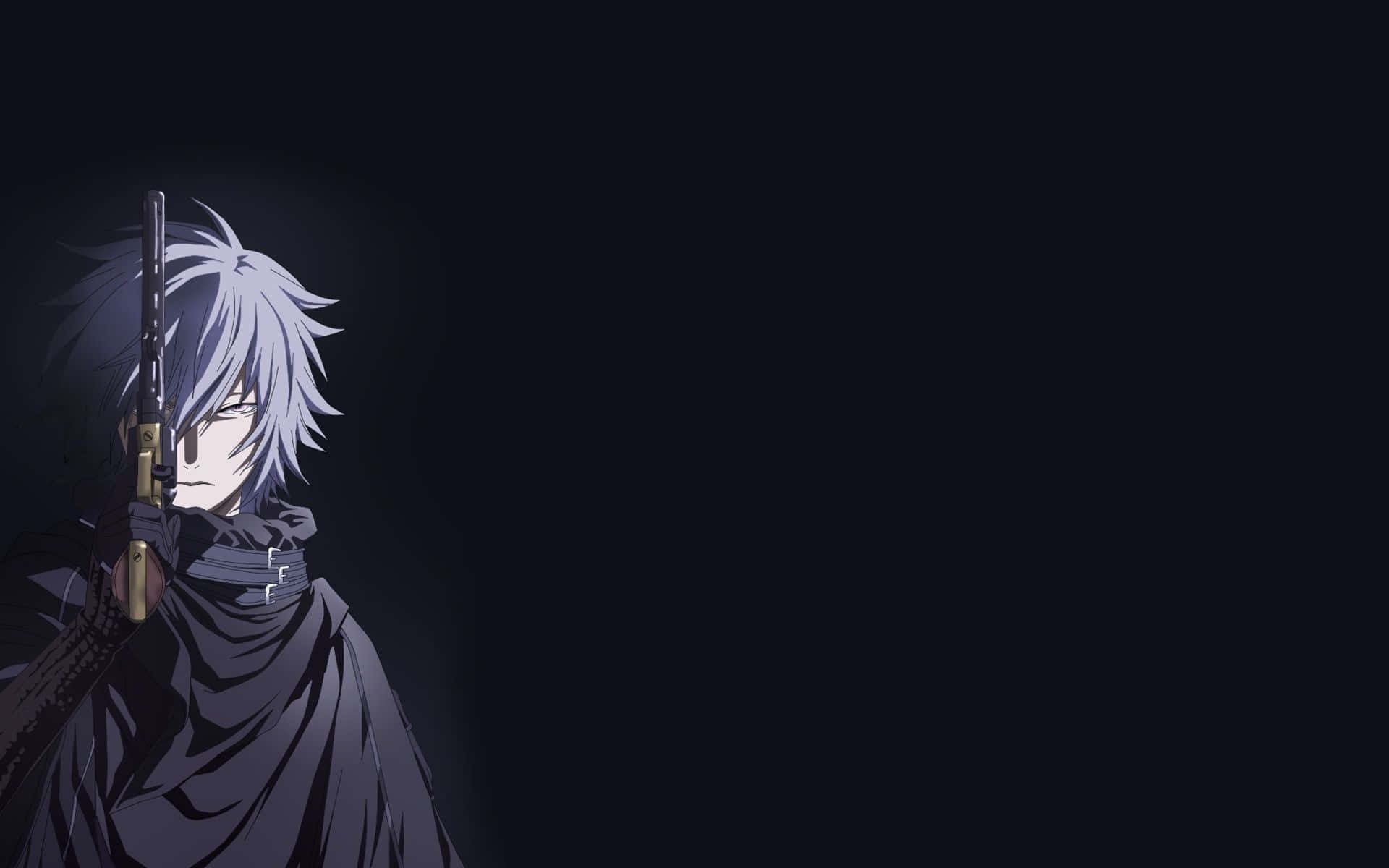 Şık ve Sert Anime Sanatı Duvar Kağıdı