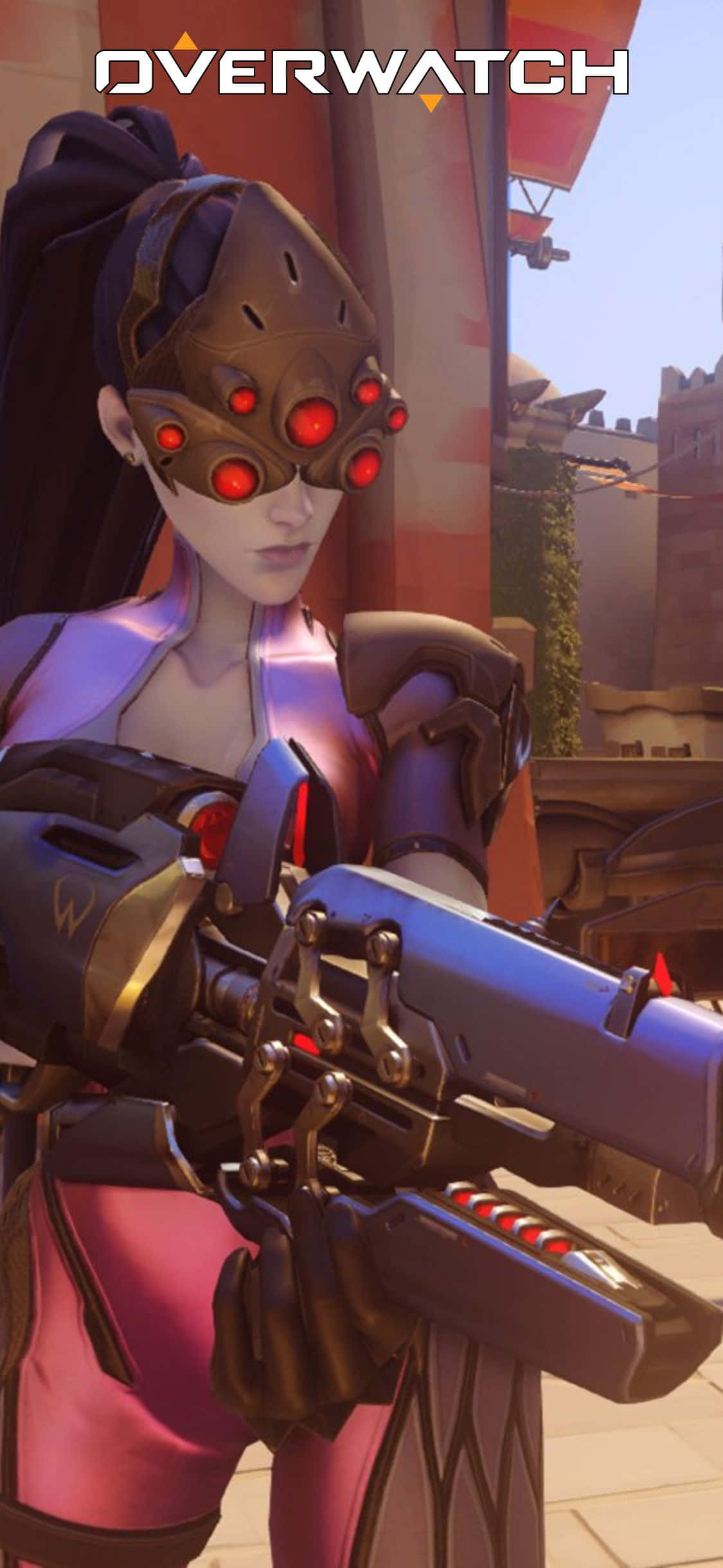 Şık ve stil sahibi iPhone X'te Overwatch deneyimi Duvar Kağıdı