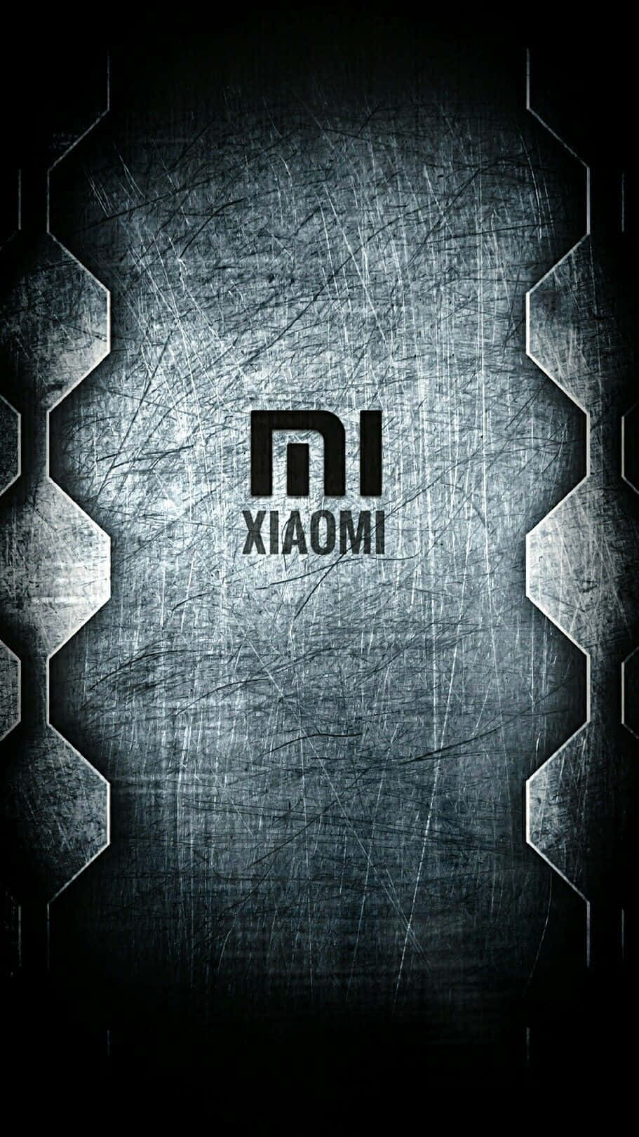 Şık Xiaomi Akıllı Telefon Soyut Arka Planda Duvar Kağıdı