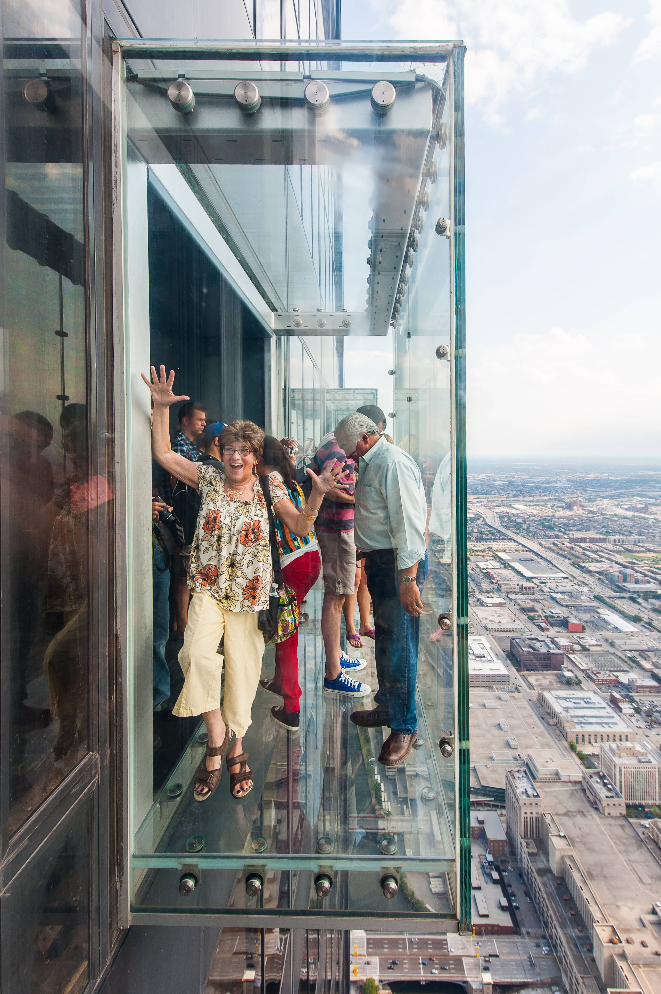Skydeck Chicago Willis Kulesi Duvar Kağıdı
