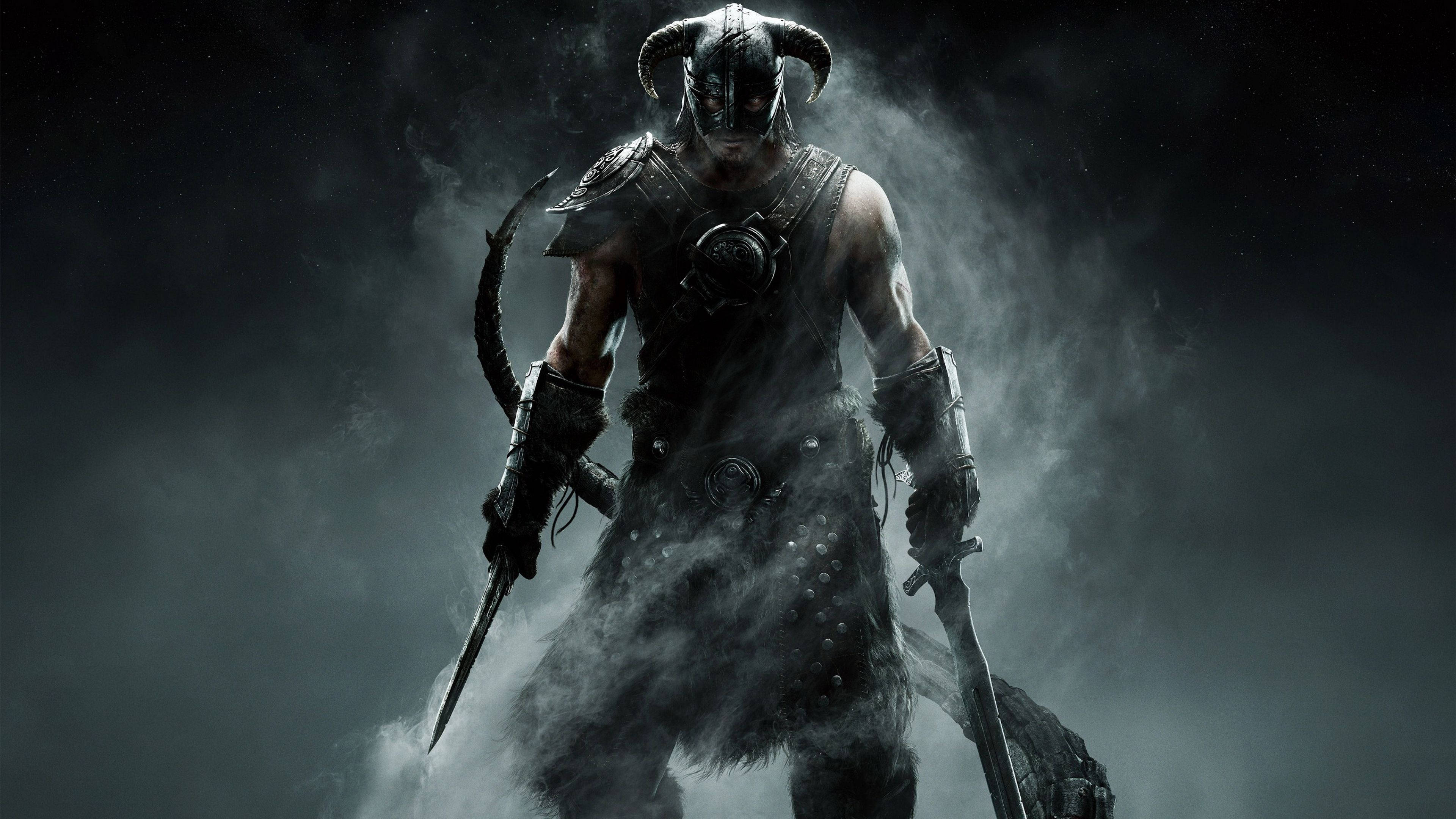 Skyrim 8K Oyun Duvar Kağıdı