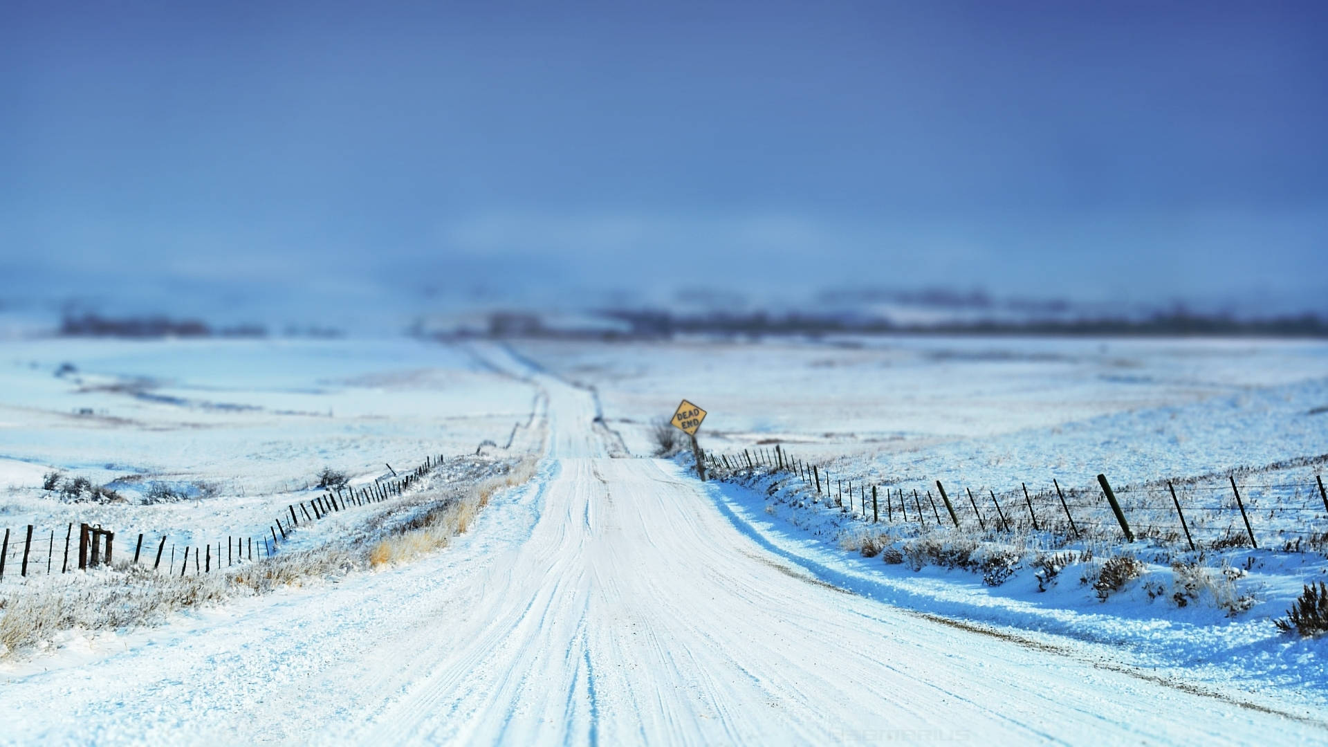 Soğuk Çıkmaz Yol Duvar Kağıdı