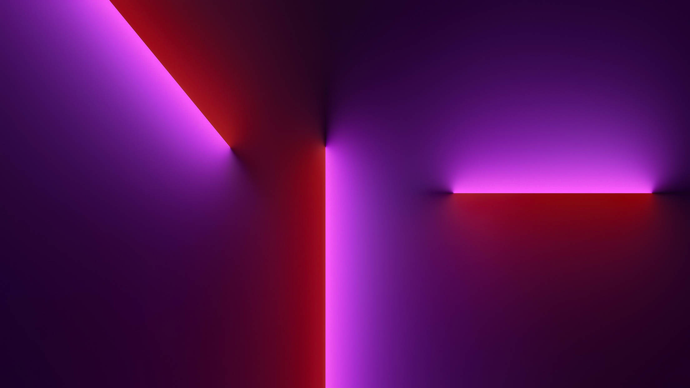Soğuk iPhone Macenta Neon Duvar Kağıdı