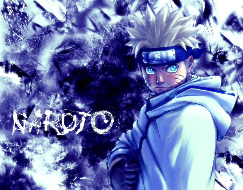 Soğuk Naruto Mavi Estetiği Duvar Kağıdı
