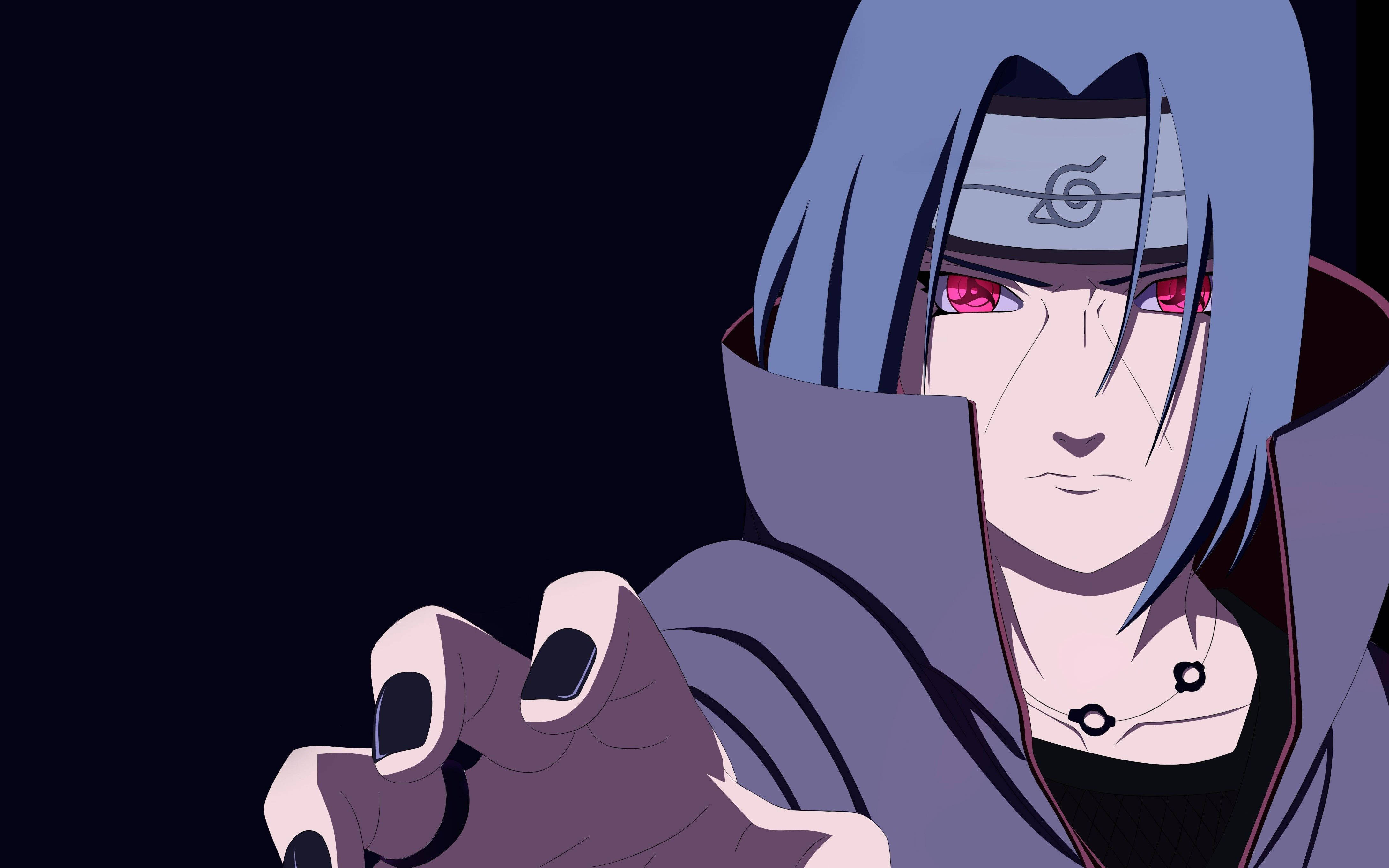 "Soğukkanlı, Sakin ve Kontrollü - Uchiha Itachi" Duvar Kağıdı