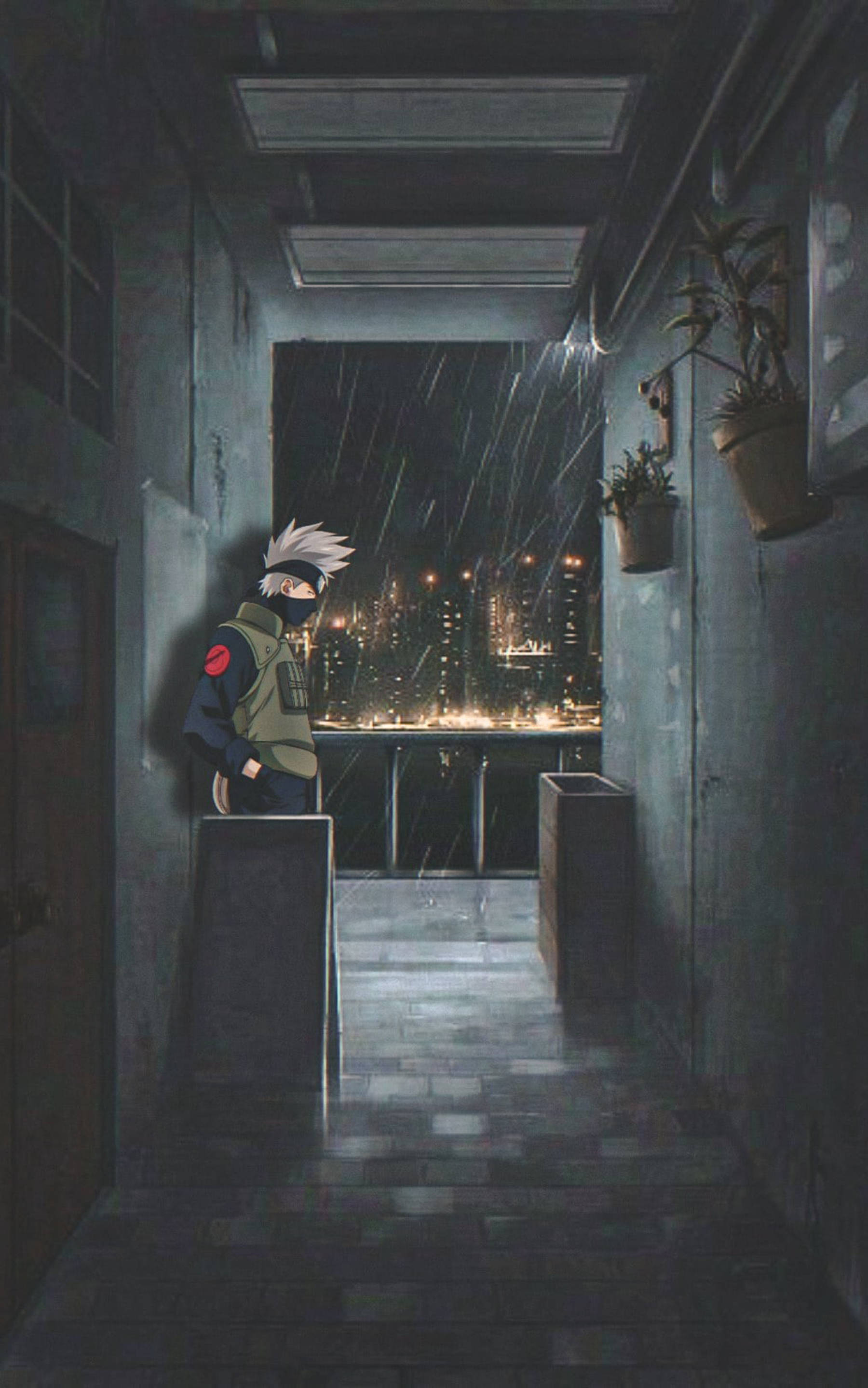 Soğukkanlı ve Sakin Kakashi Duvar Kağıdı