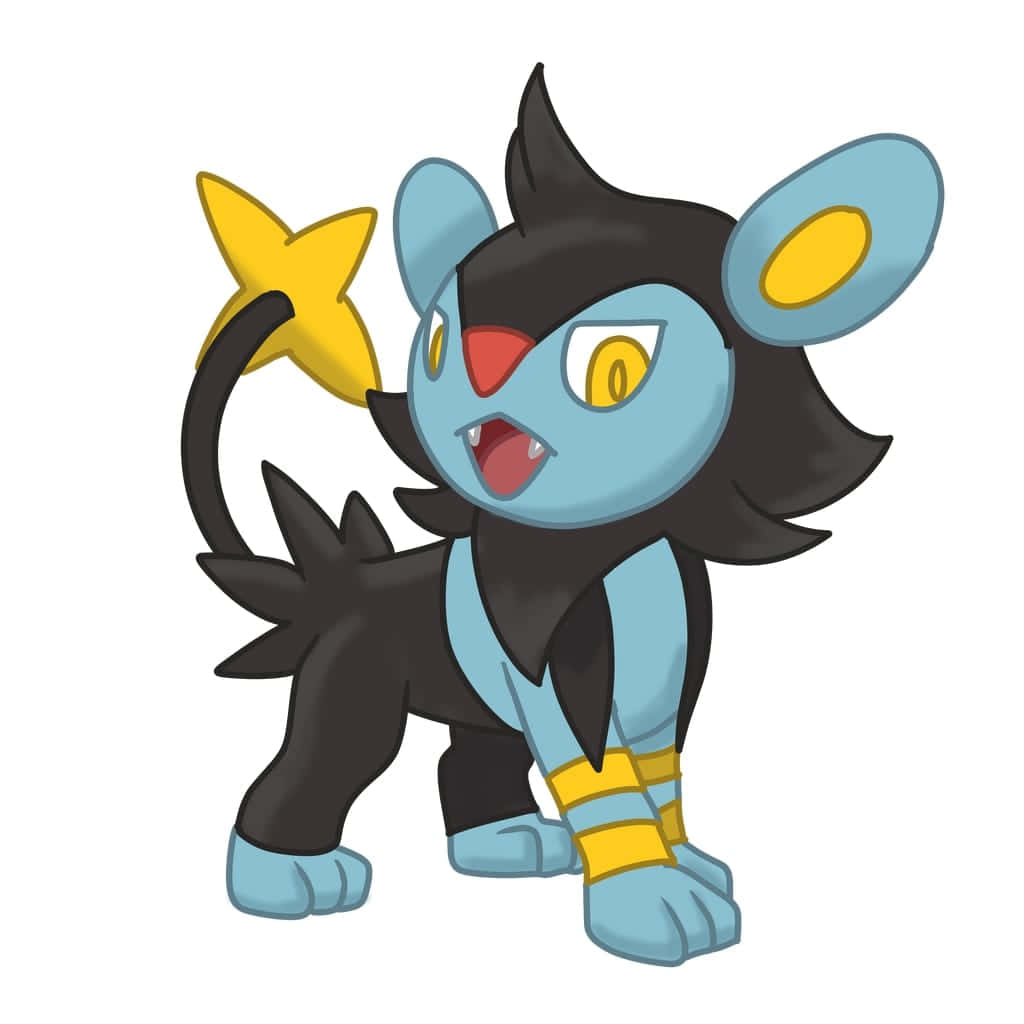 Şok Edici Sürpriz - Kükreyen Luxio Pokemon Duvar Kağıdı