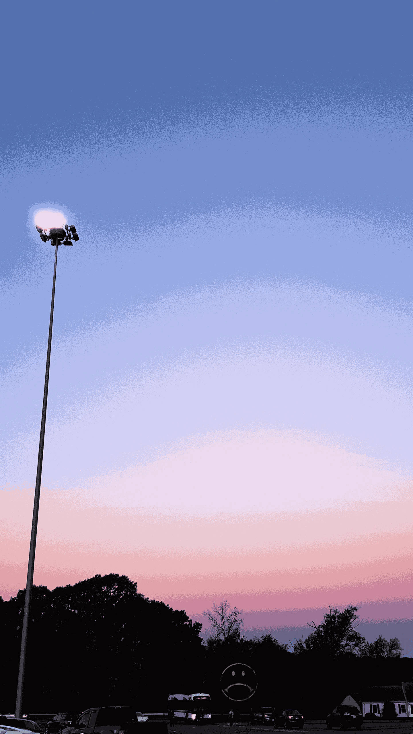 Sokakların Pembe Estetiği iPhone Duvar Kağıdı