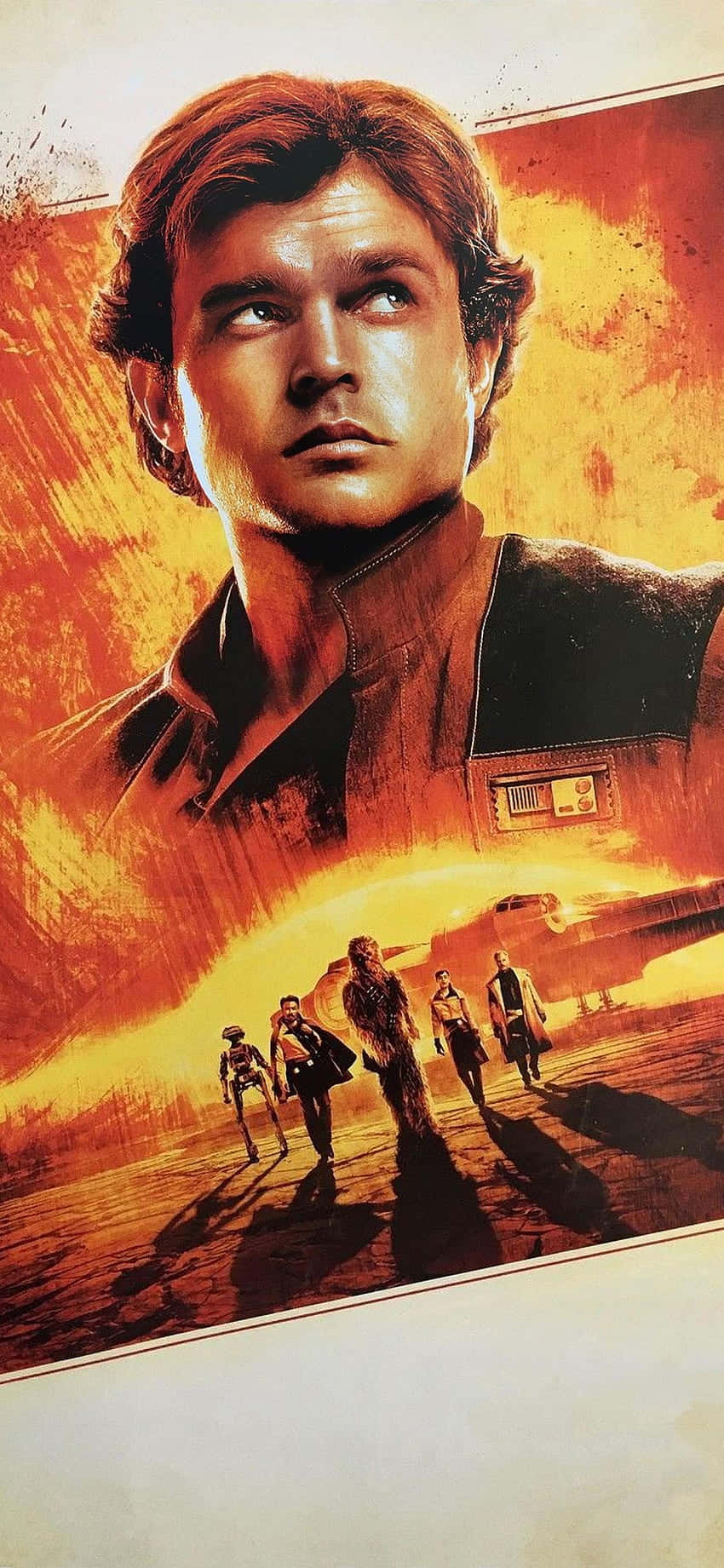 Solo: Bir Star Wars Hikayesi'nde Han Solo ve Chewbacca Duvar Kağıdı