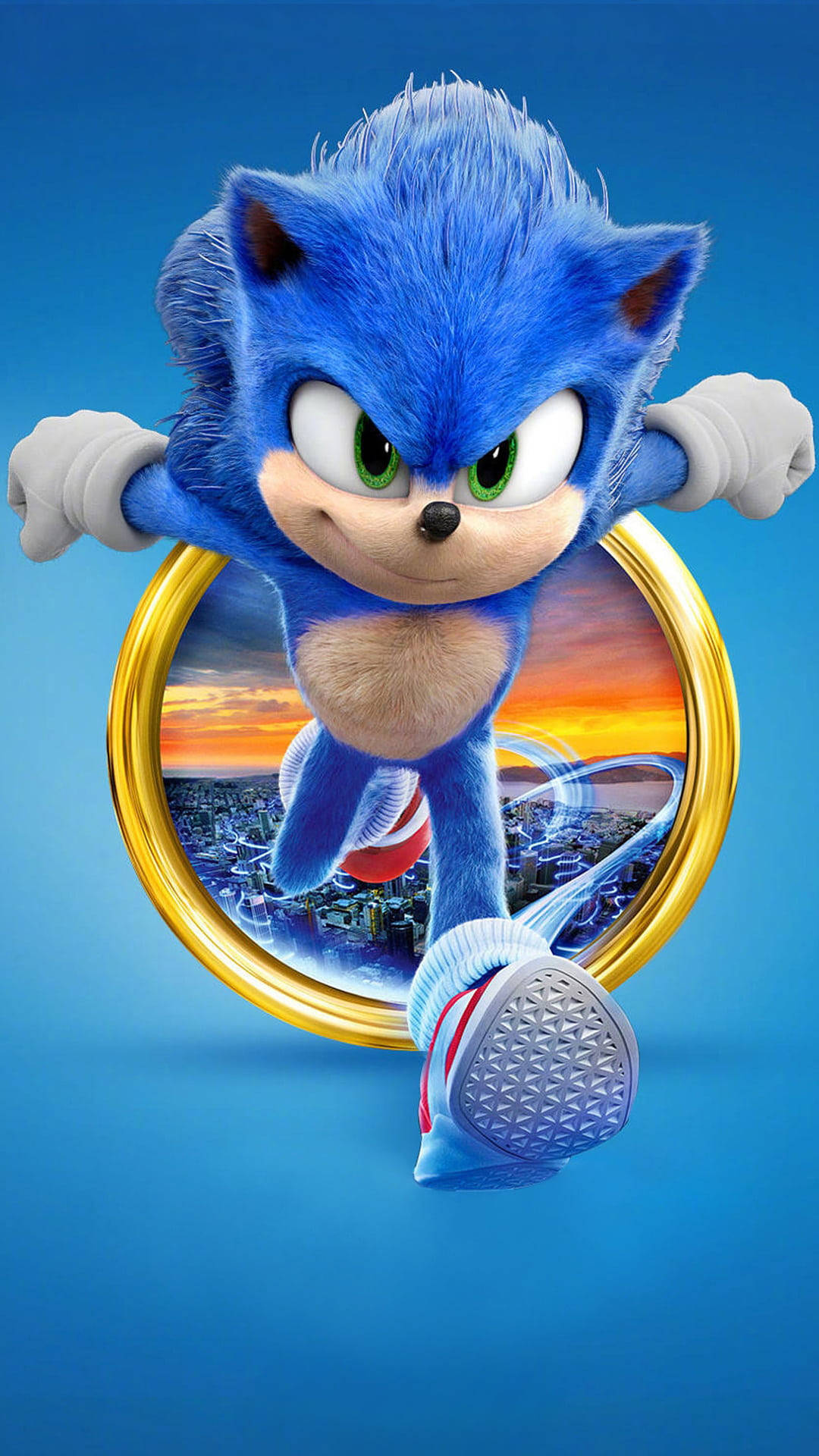 Sonic 8K iPhone Duvar Kağıdı