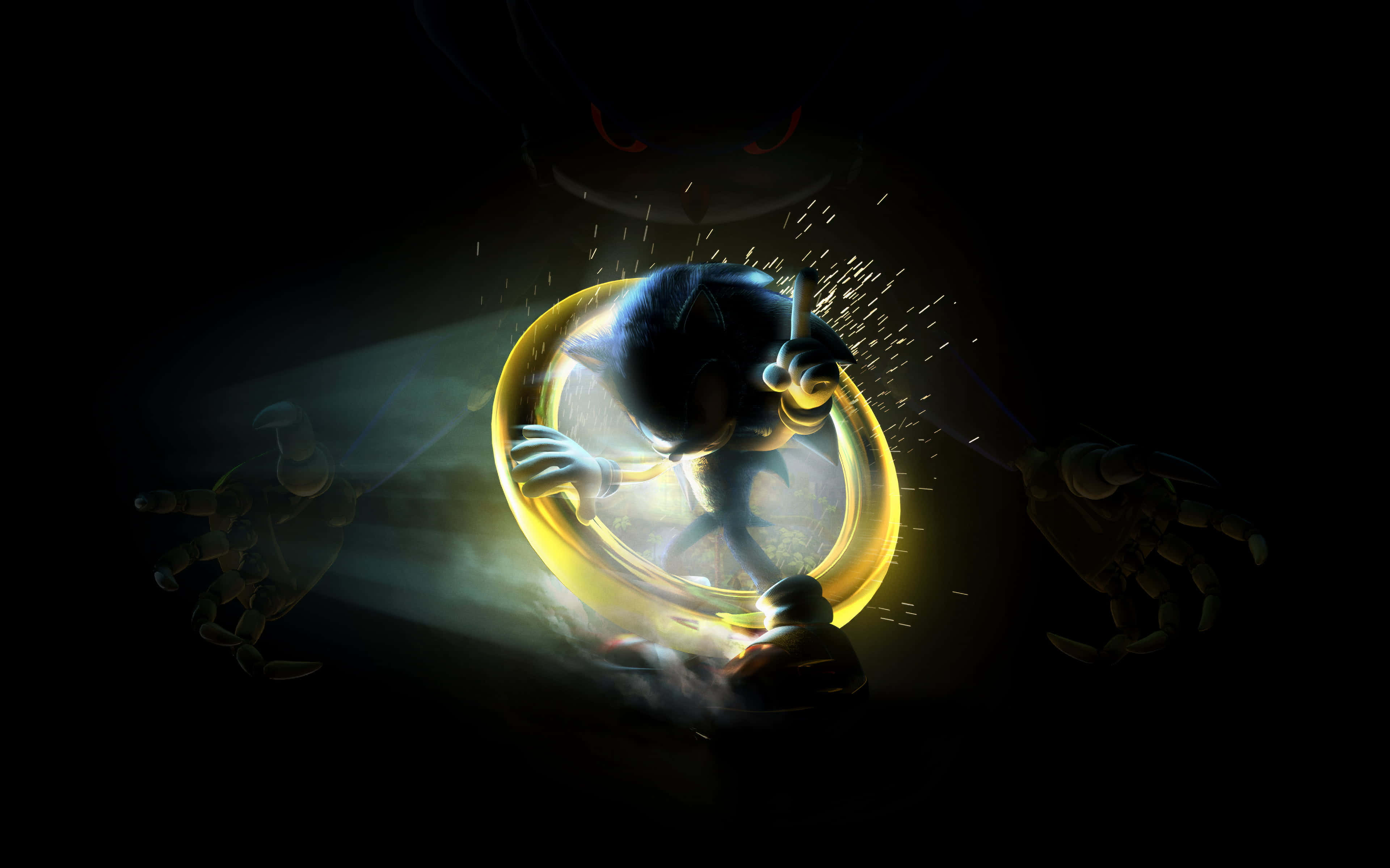Sonic arka plan Duvar Kağıdı