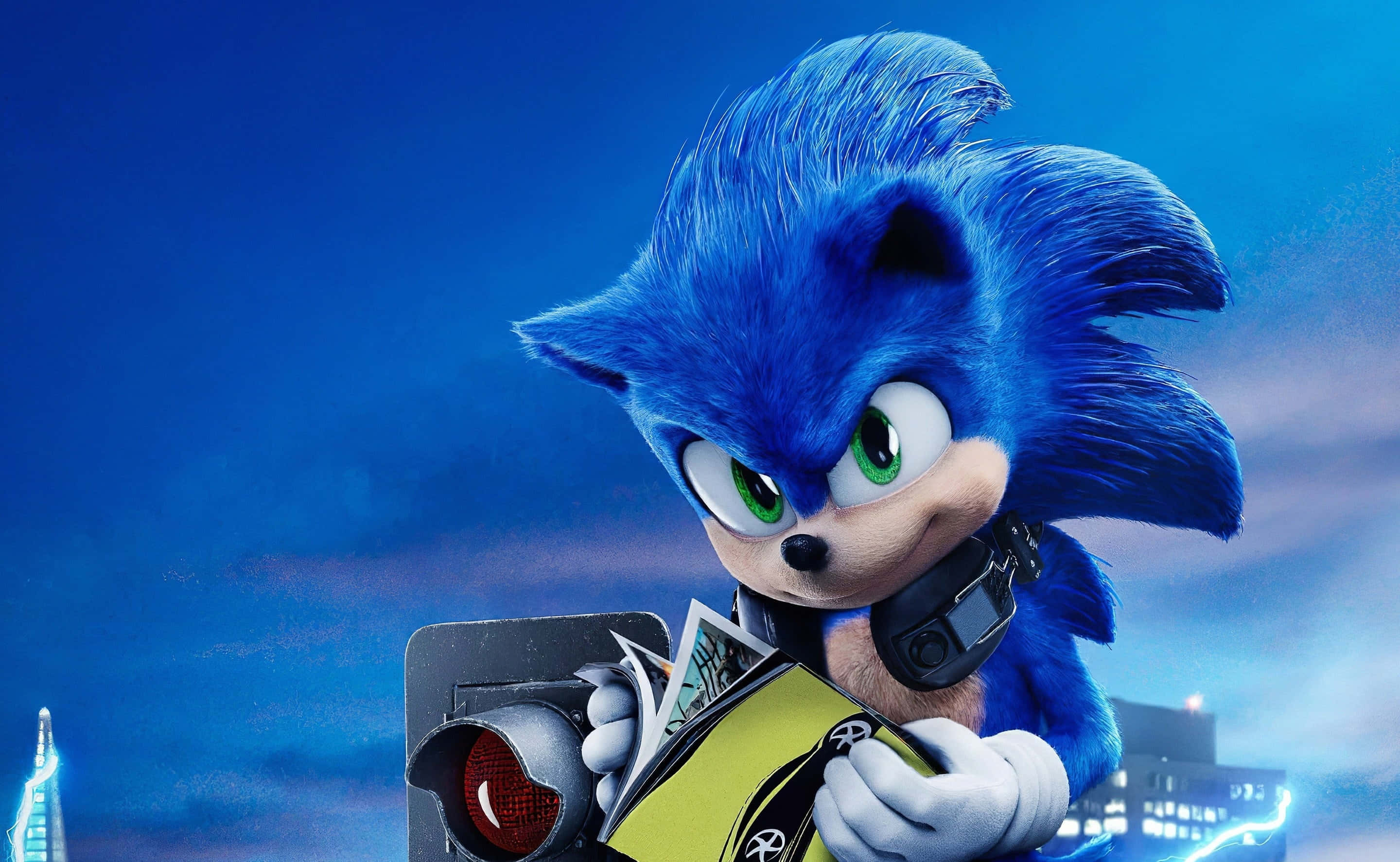 Sonic arka plan Duvar Kağıdı