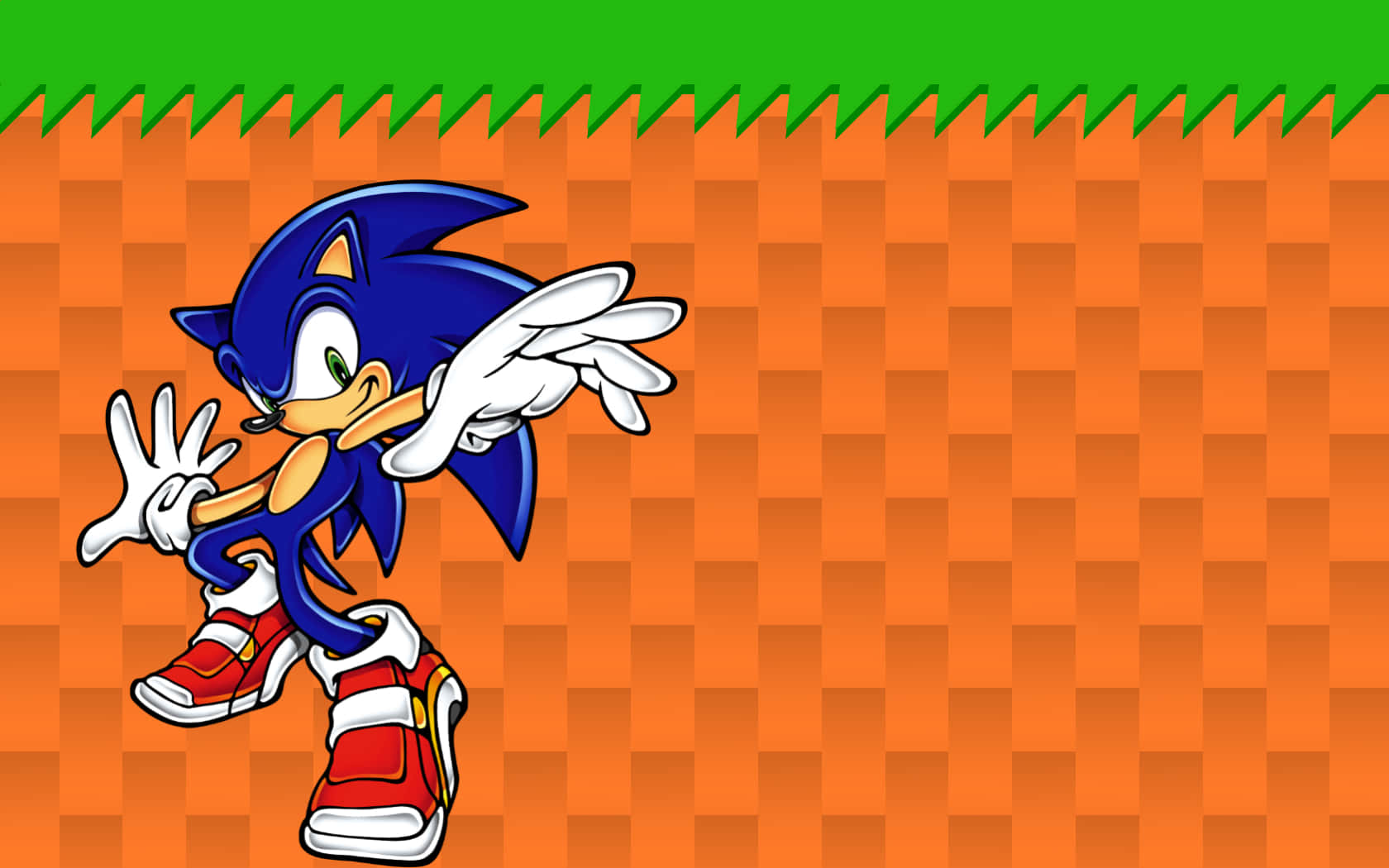 Sonic arka plan Duvar Kağıdı