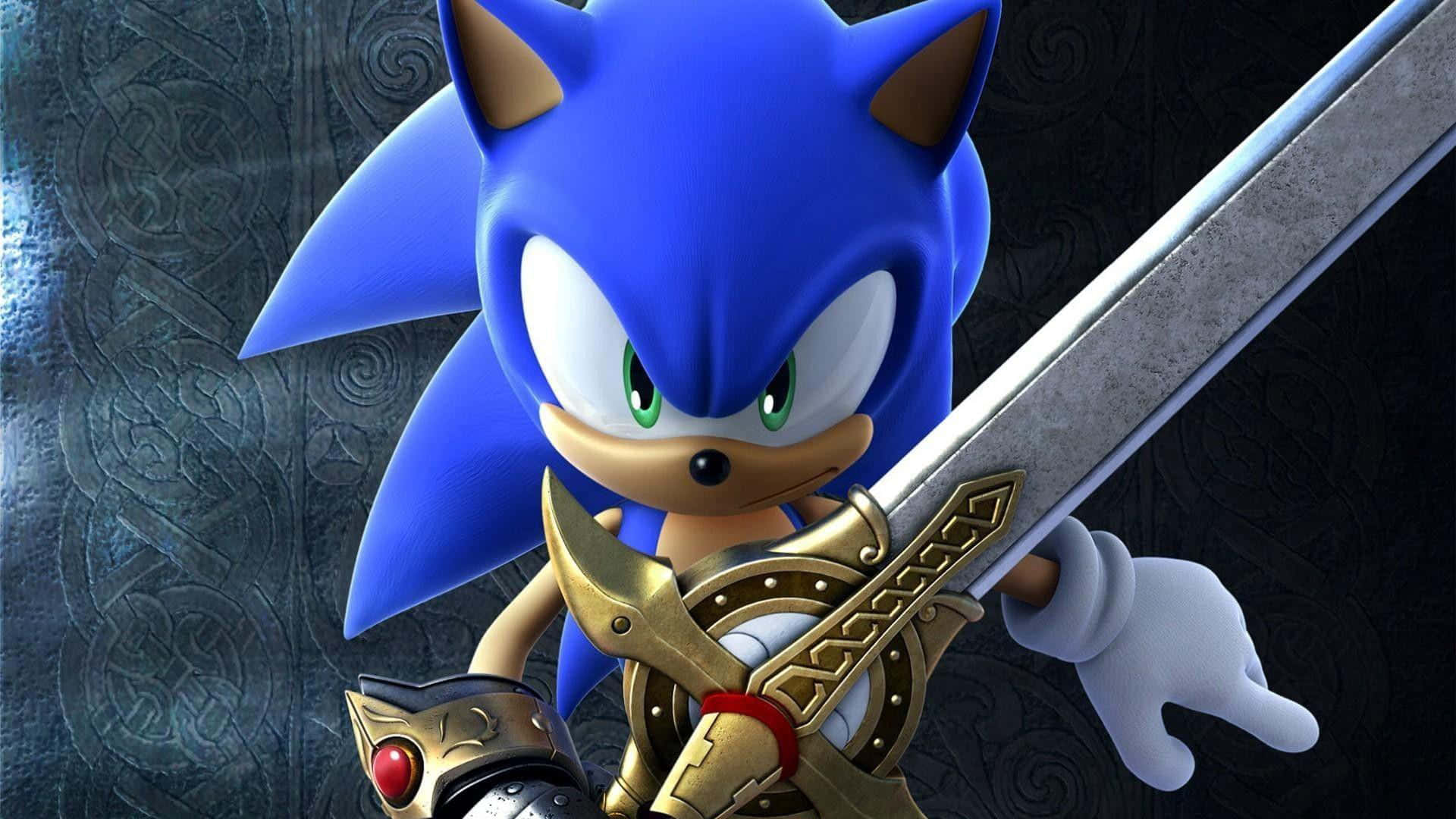 Sonic arka plan Duvar Kağıdı