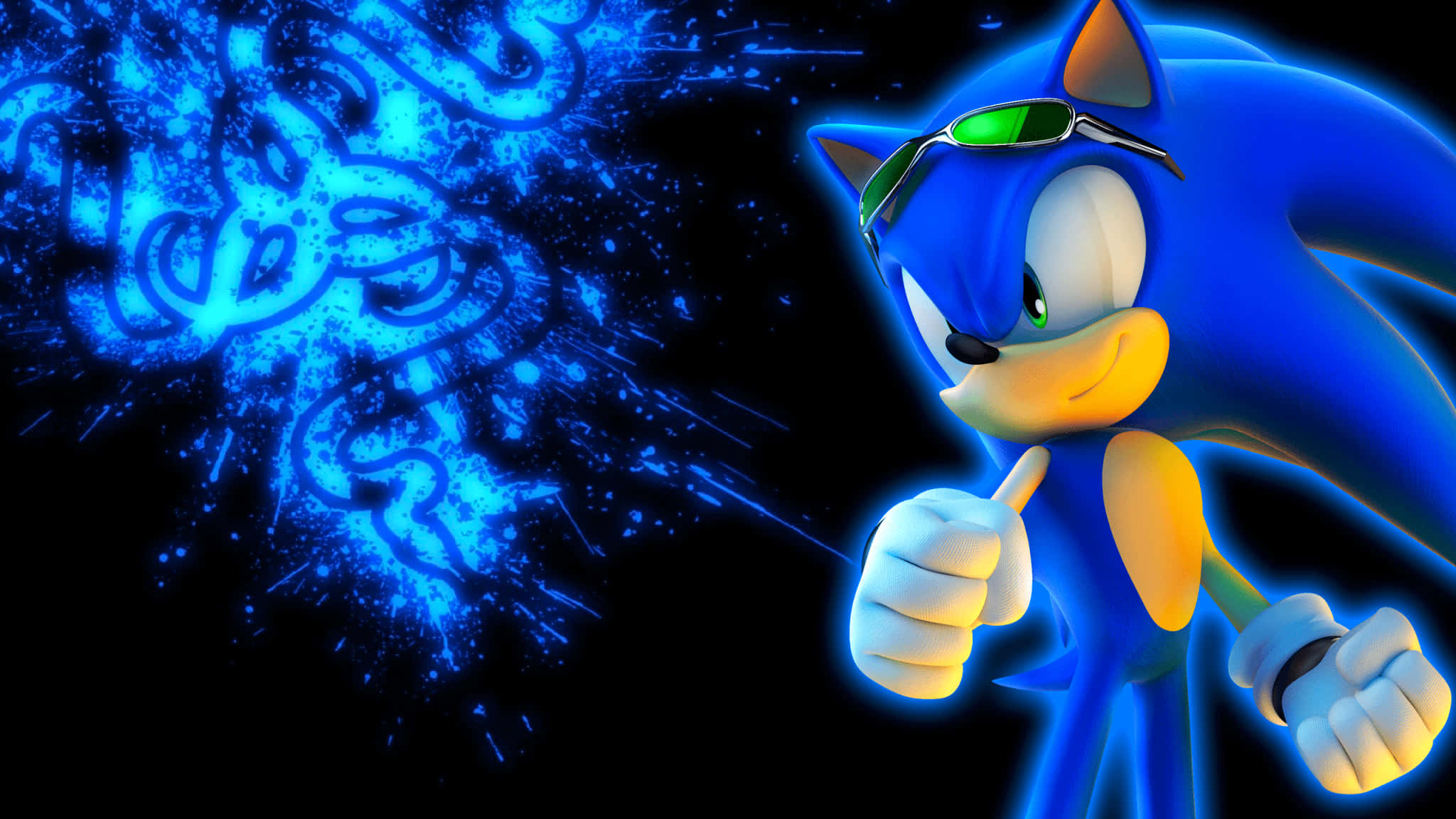 Sonic arka plan Duvar Kağıdı