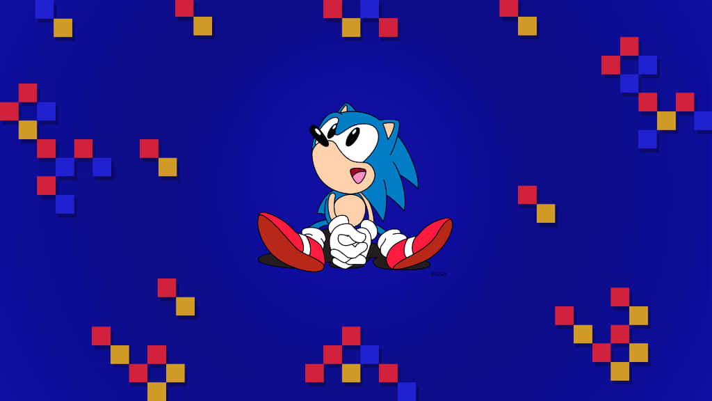 Sonic arka plan Duvar Kağıdı