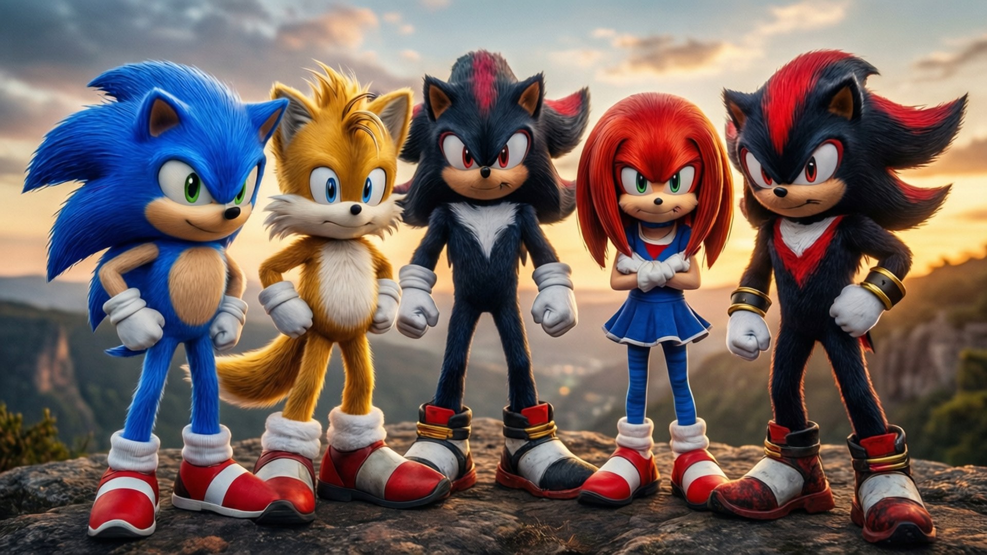 Sonic Kahramanlar Birliği Duvar Kağıdı
