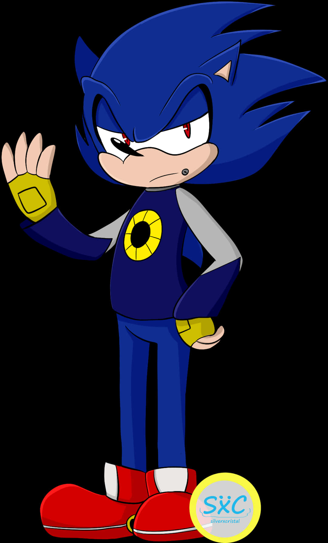 Sonic Karakter Animasyon Pozu Duvar Kağıdı