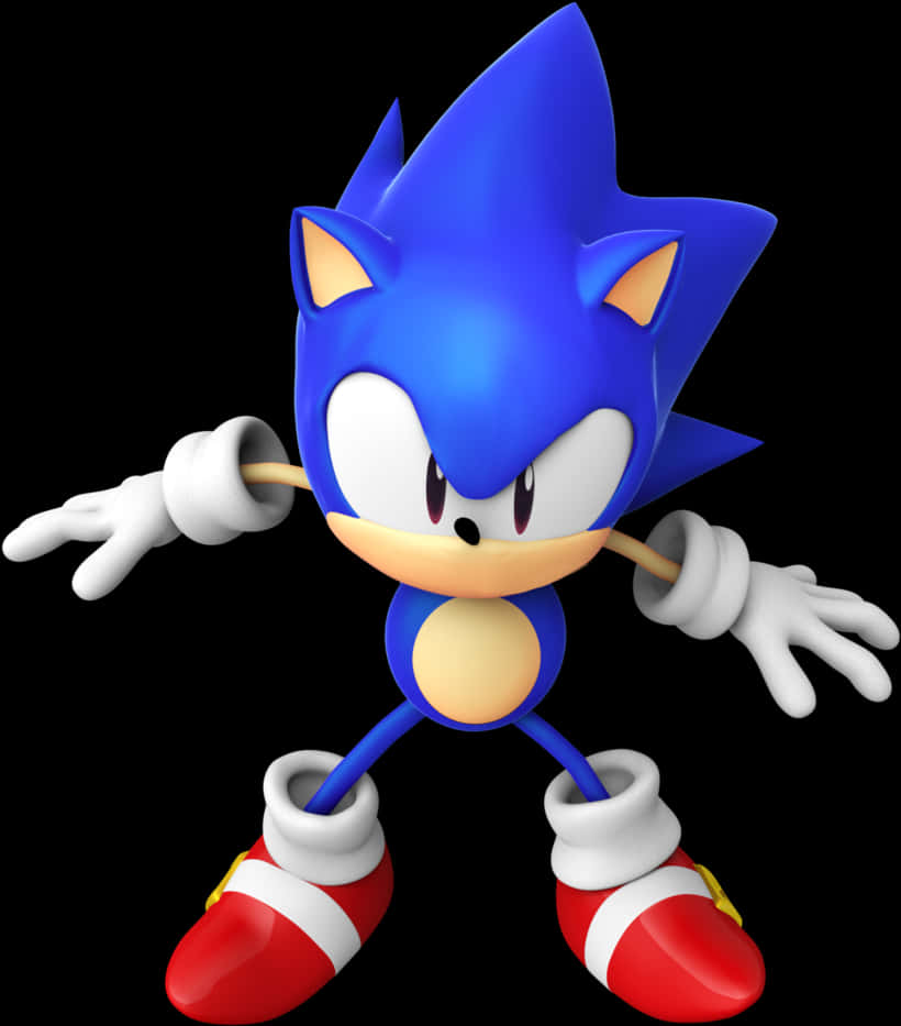 Sonic the Hedgehog Klasik Poz Duvar Kağıdı