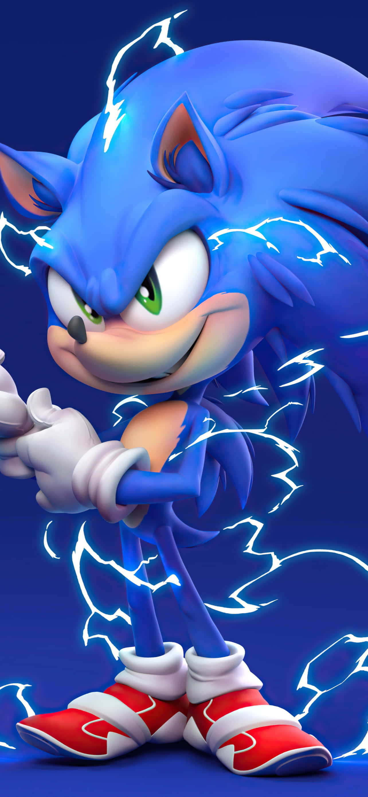 Sonic The Hedgehog Özgürlüğünün Tadını Çıkarıyor Duvar Kağıdı