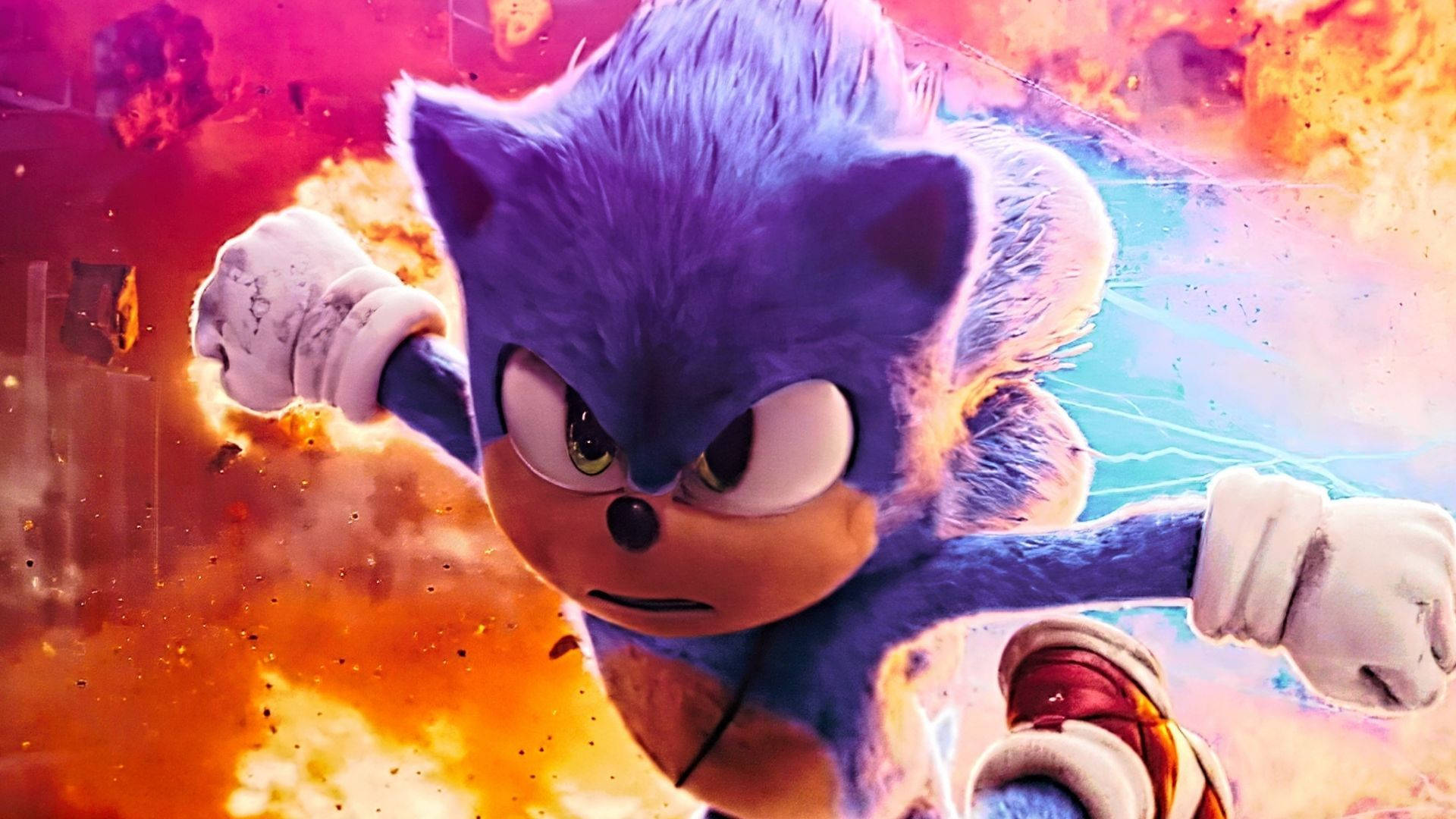 Sonic The Hedgehog Patlamalar Duvar Kağıdı