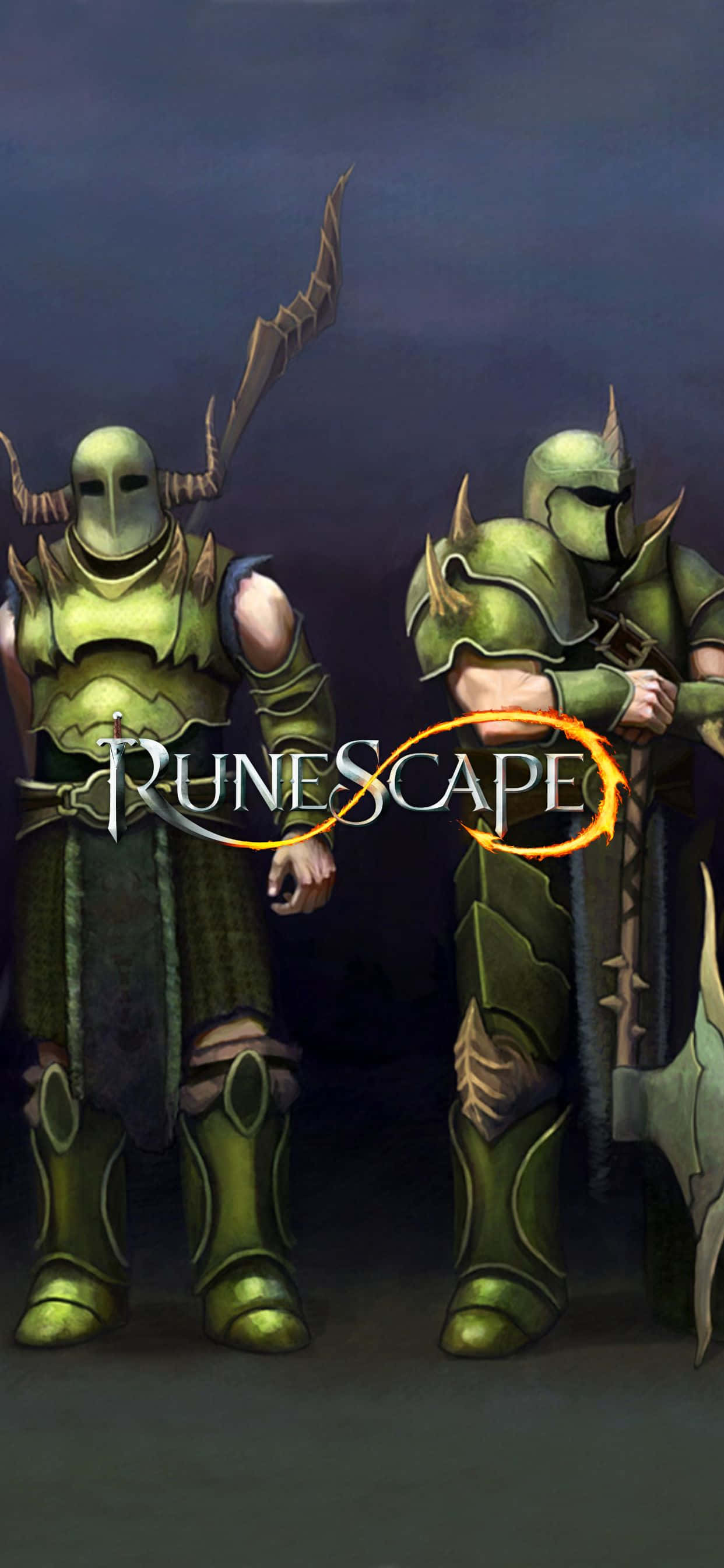 Yeni iPhone XS Max ile Runescape'in sonsuz dünyasını keşfedin Duvar Kağıdı